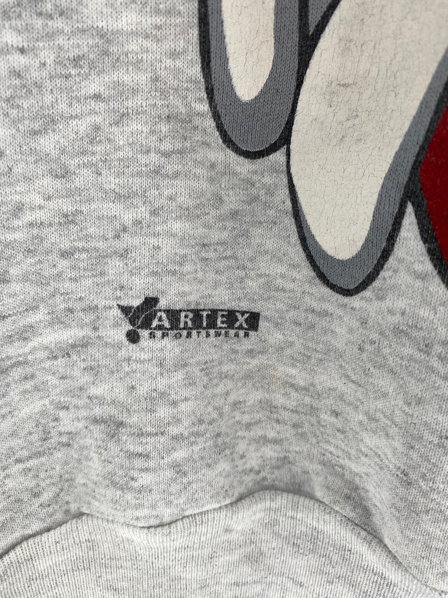 1993 LOONEY TUNES MARTIN Made in USA Size XL Vintage Sweat-Shirt  / K1281