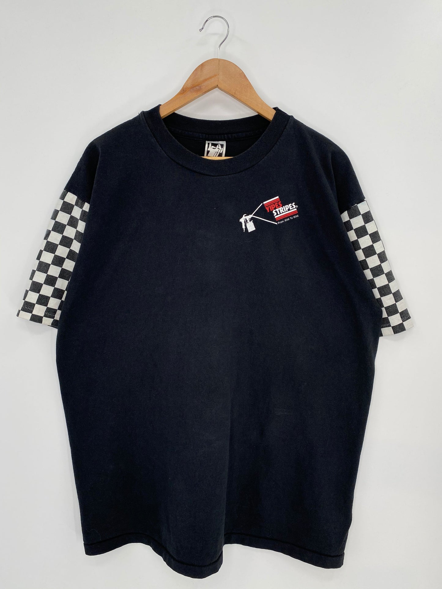 90’s YIPES STRIPES Made in USA Size XL Vintage T-shirt / E31