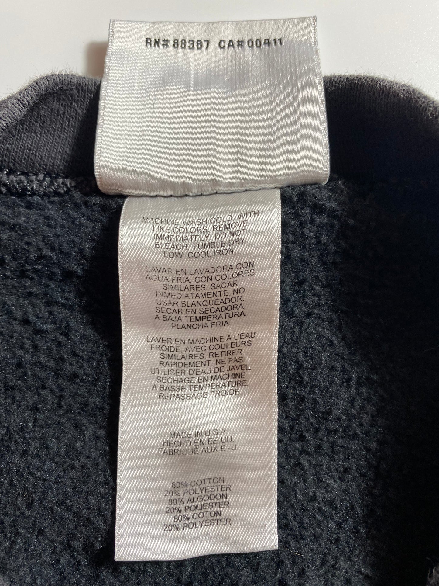 90’s ADIDAS MINI LOGO Made in USA Size L Vintage Sweat-shirt / K4035