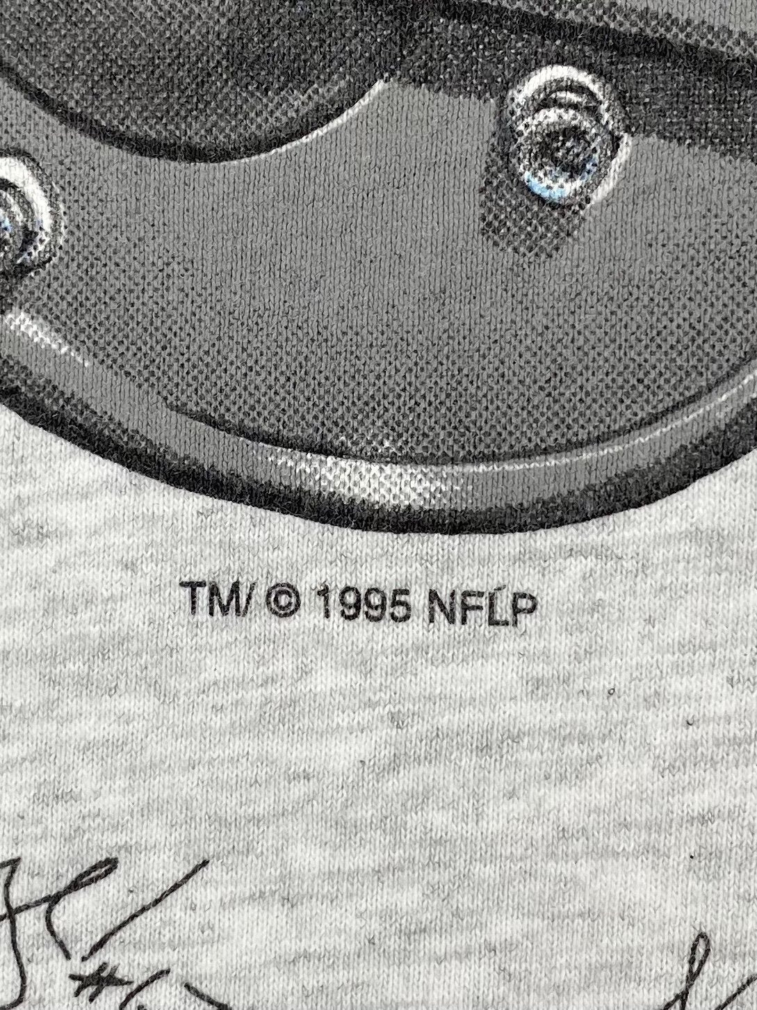 1995 AMERICA'S TEAM Made in USA Size XL Vintage NFL T-shirt / K6334