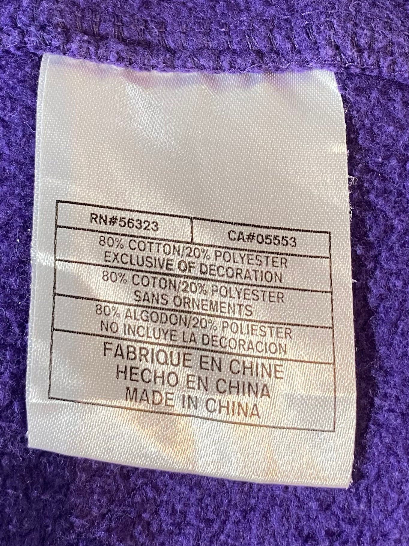 00’ NIKE KANSAS STATE Size M Vintage Hoodie Sweat-shirt / 7911