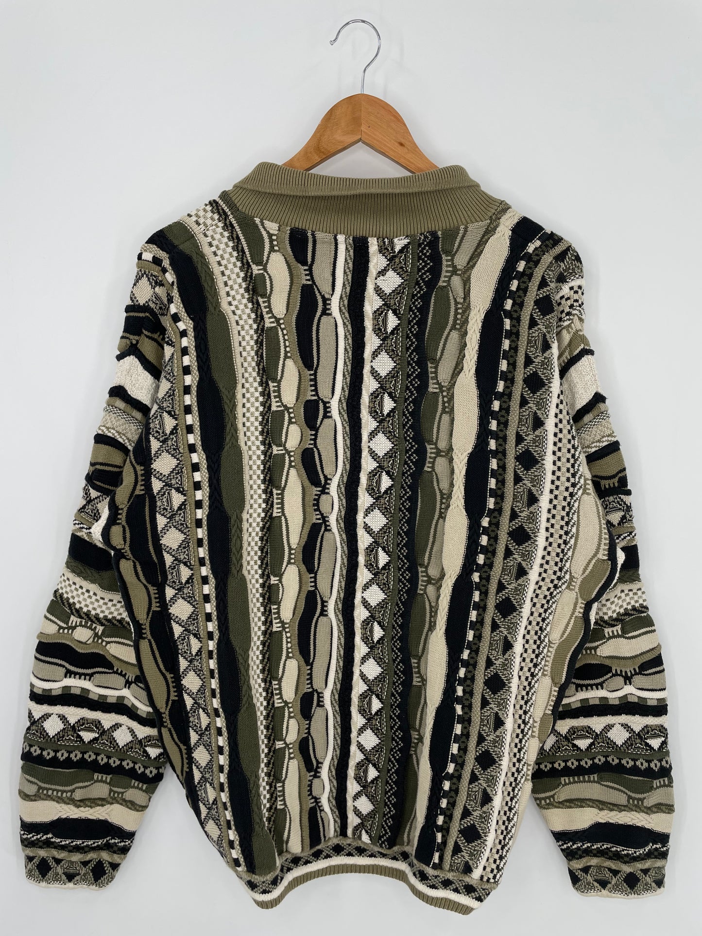 Vintage 3D COOGI- Style Approx Size L Knit Sweater / K1002