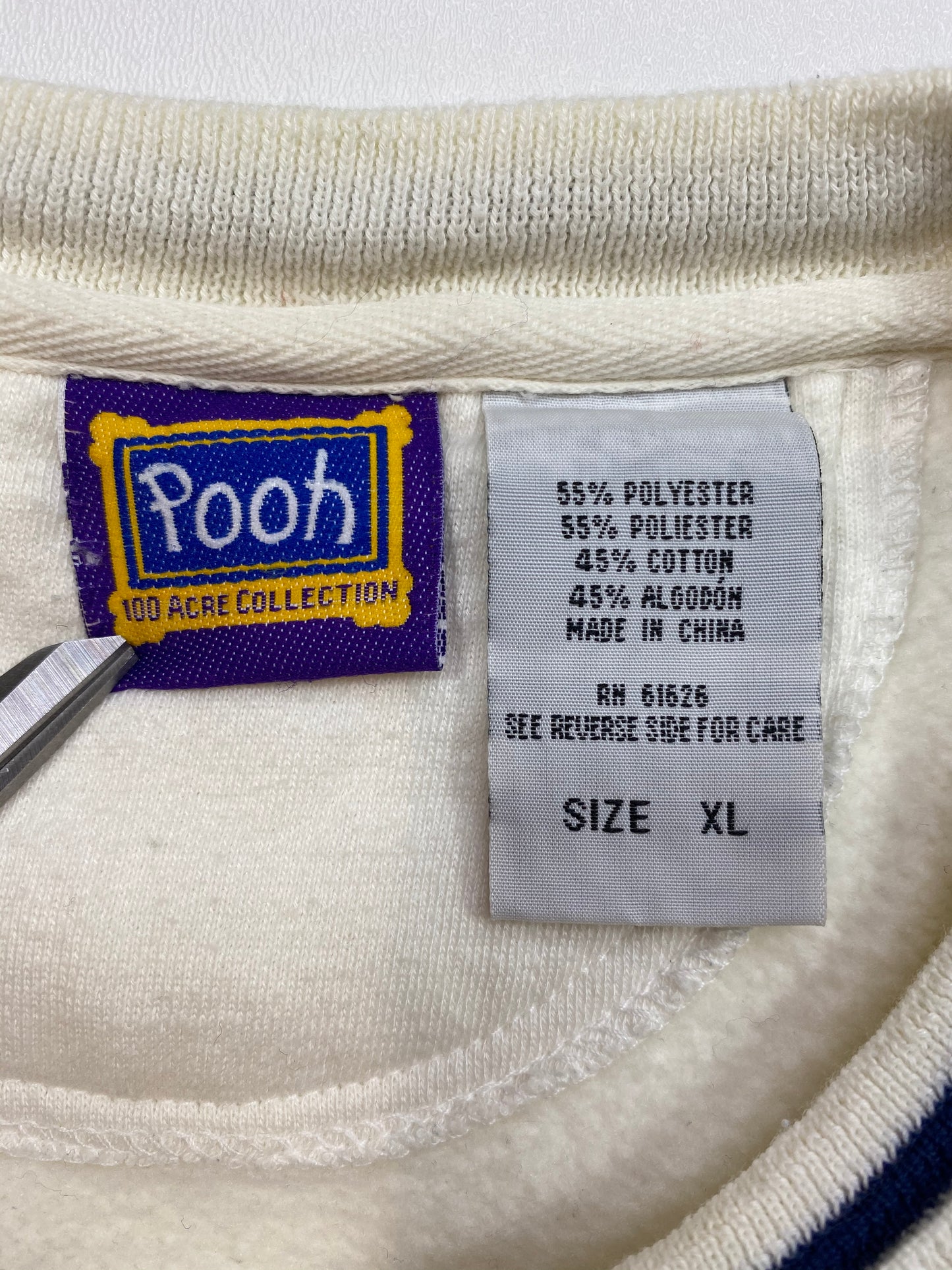 00’ Disney POOH Vintage Sweat-Shirt / 5082