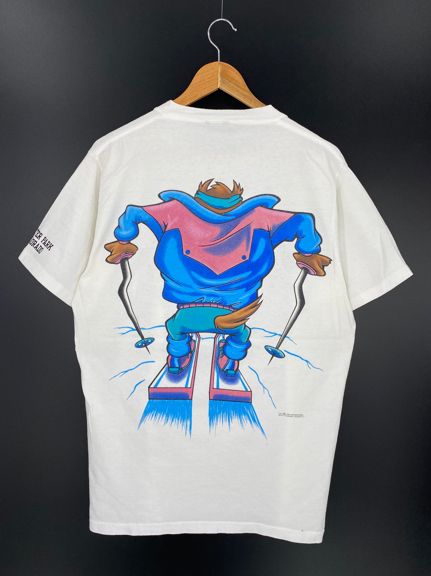 1994 LOONEY TUNES TAZ Made in USA Size XL Vintage T-Shirt / 8851