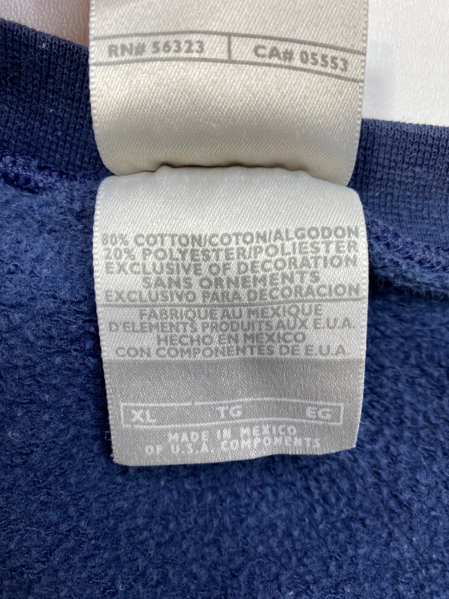 90’s NIKE Mini Swoosh Size XL Vintage Sweat-Shirt / 5309