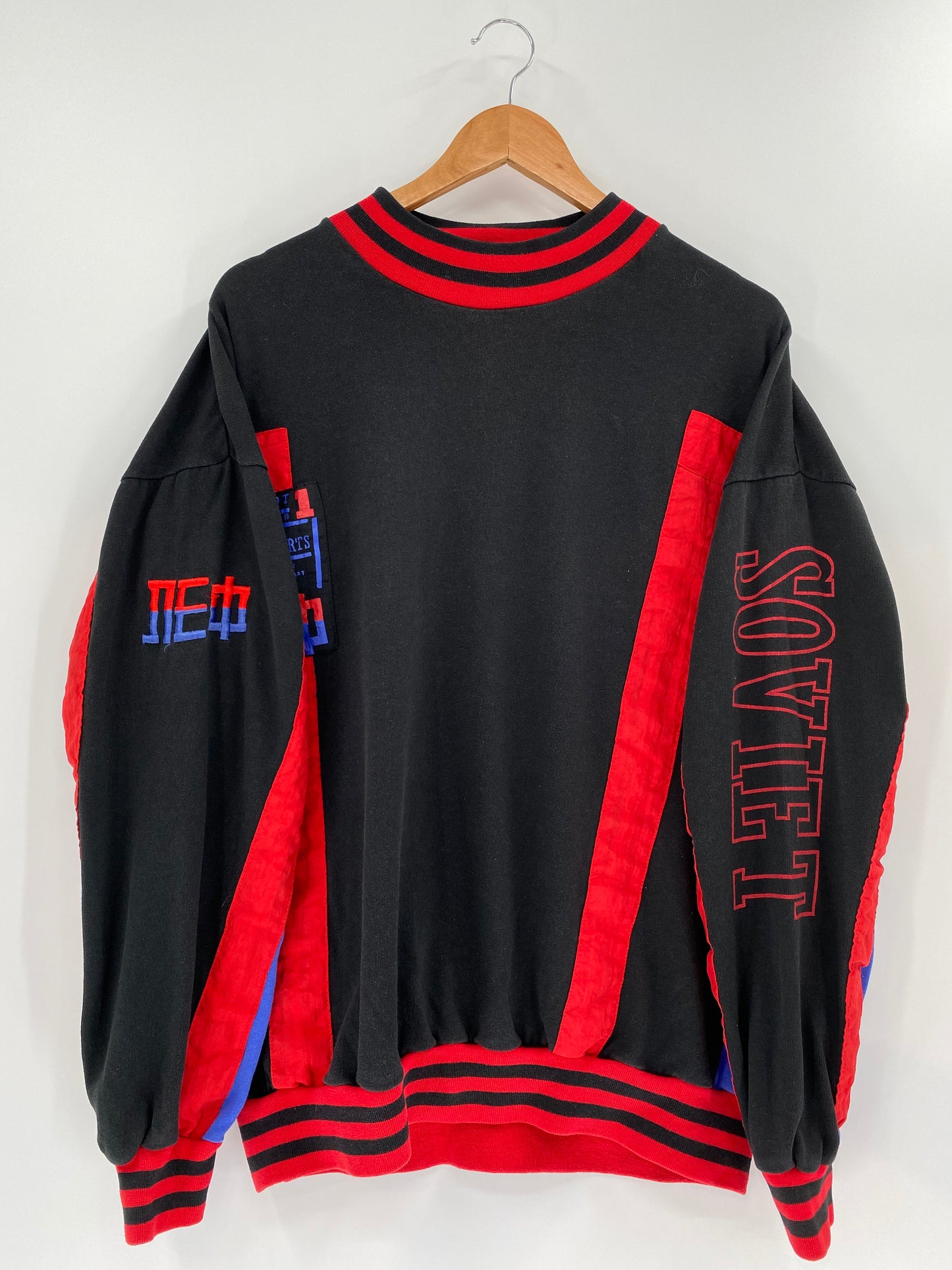 90's ADIDAS Size No tag (Approx.XL) Vintage Sweat-Shirts / k1389