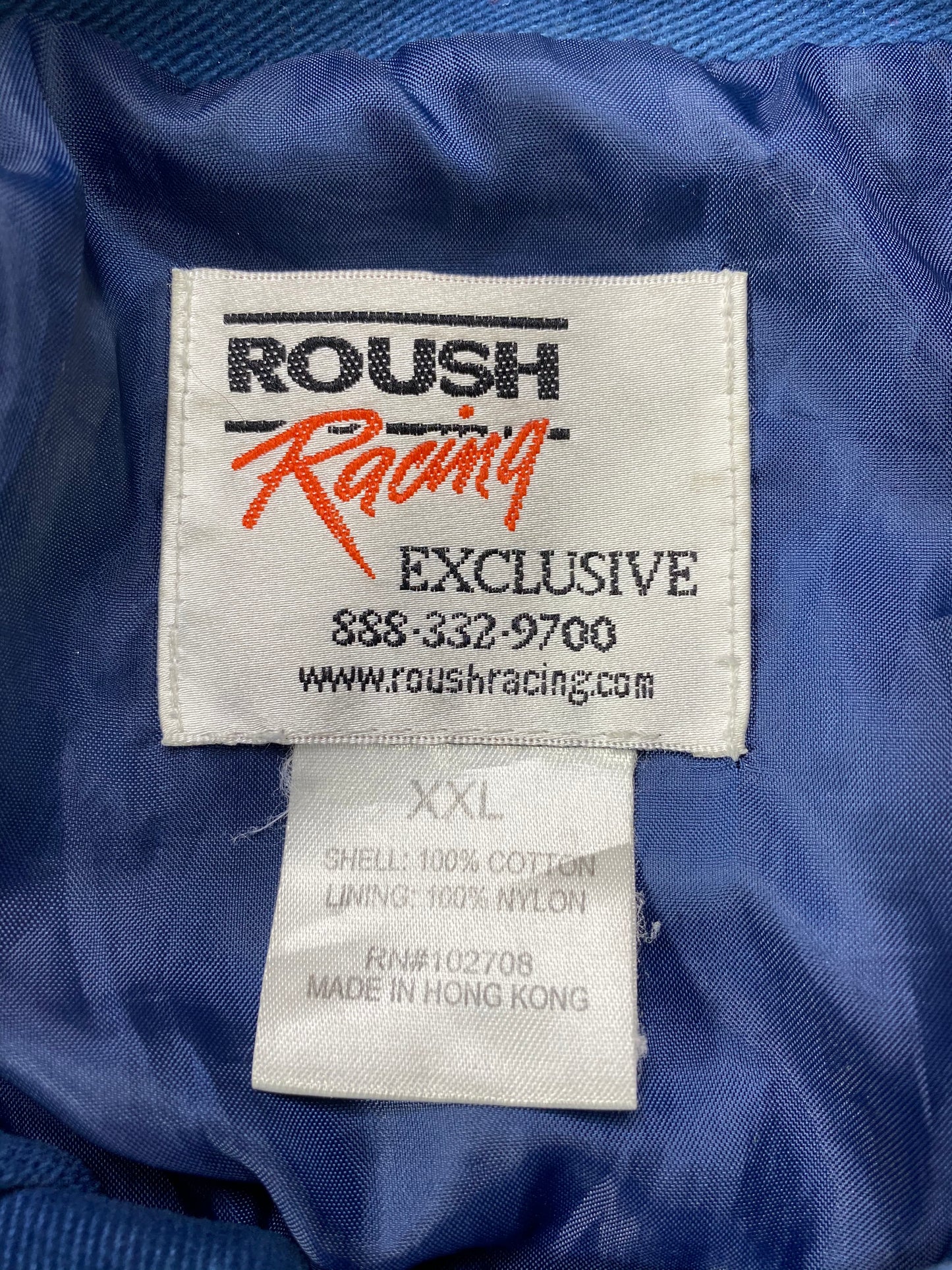 ROUSH RACING Size XXL Vintage Racing Jacket / 6178