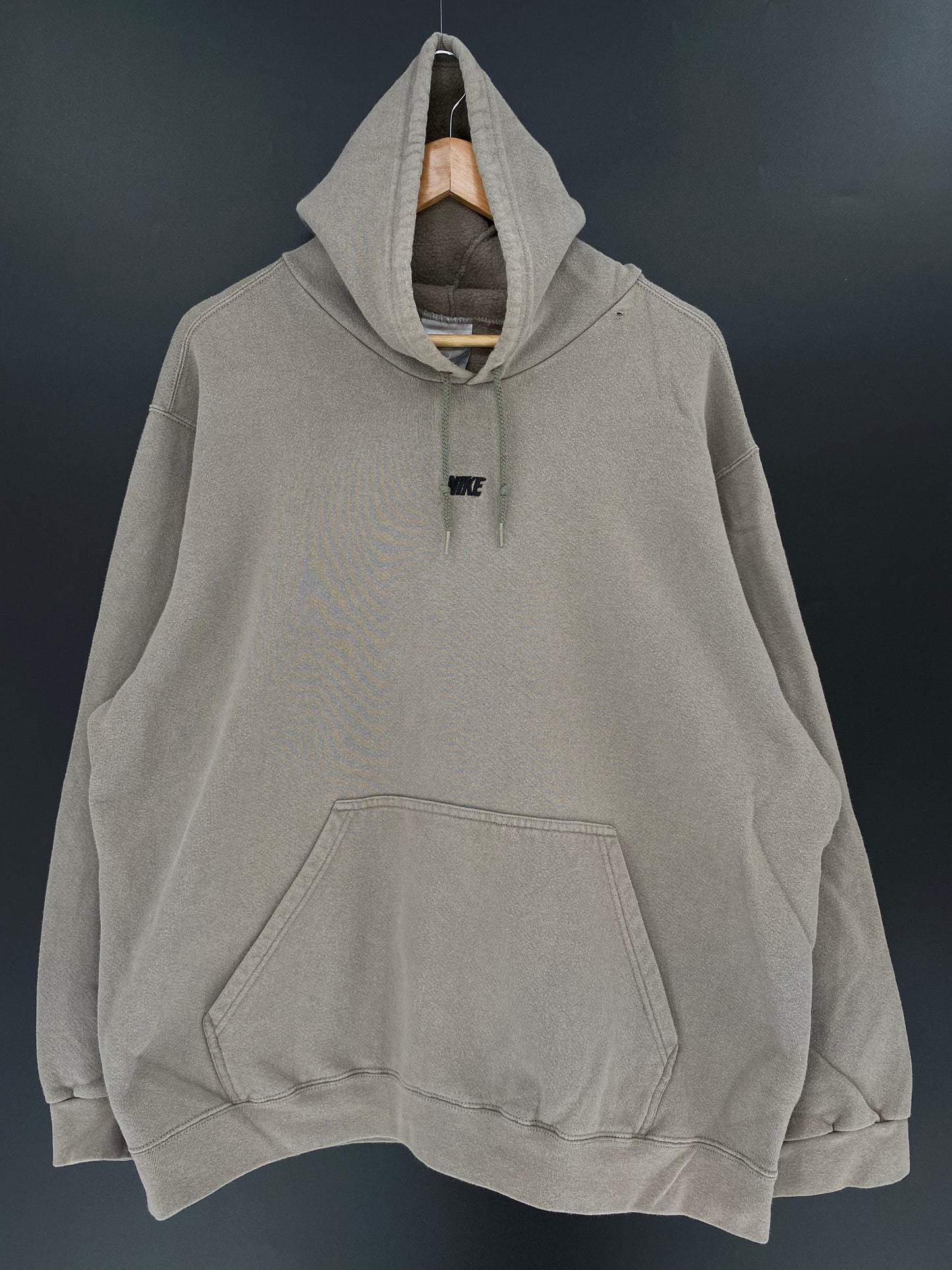 90’s NIKE Center Logo Size XXL Vintage Hoodie Sweat-shirt / K466
