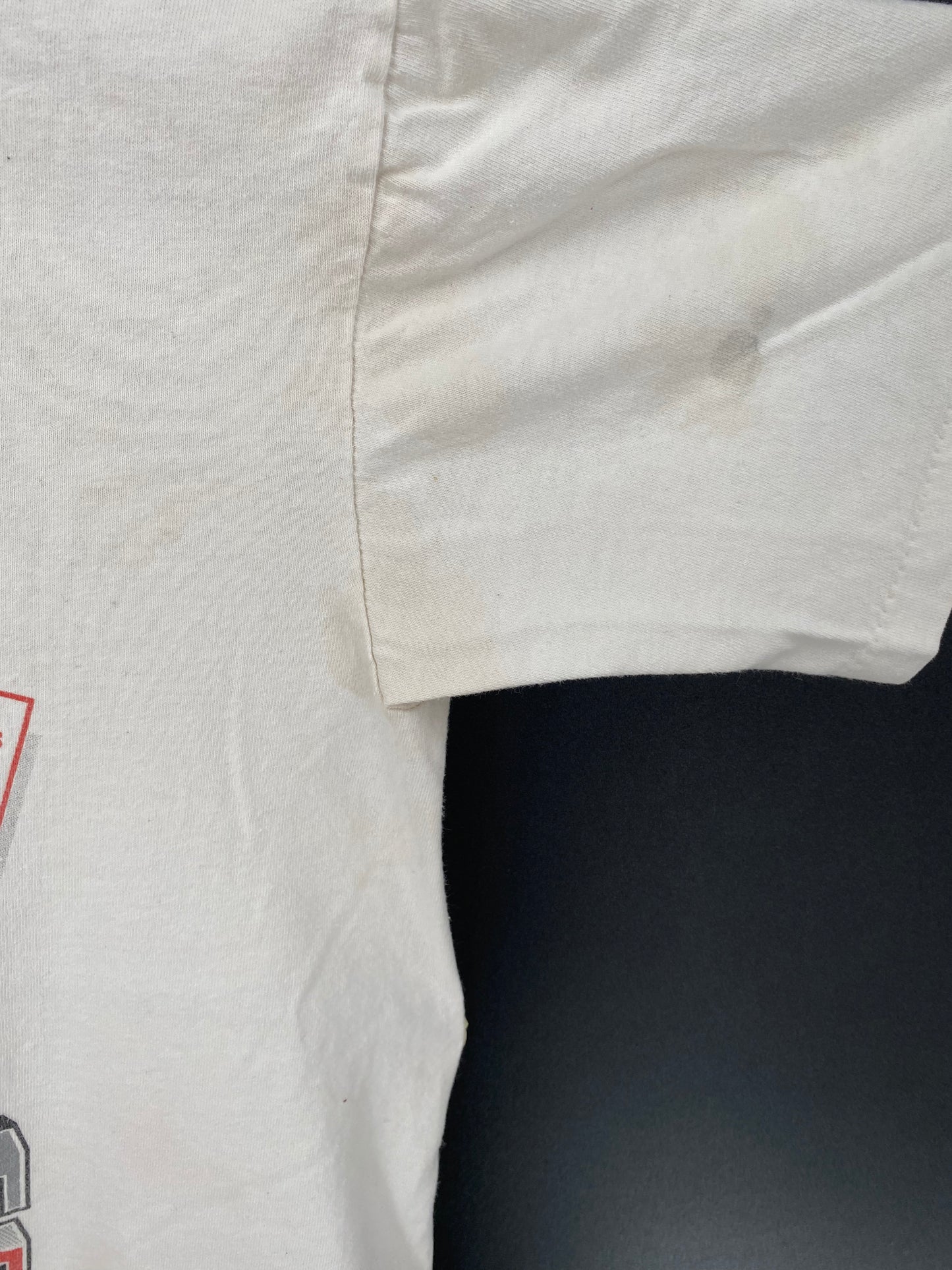 1991’ CHICAGO BULLS Made in USA Size L Vintage NBA T- Shirt / K2376