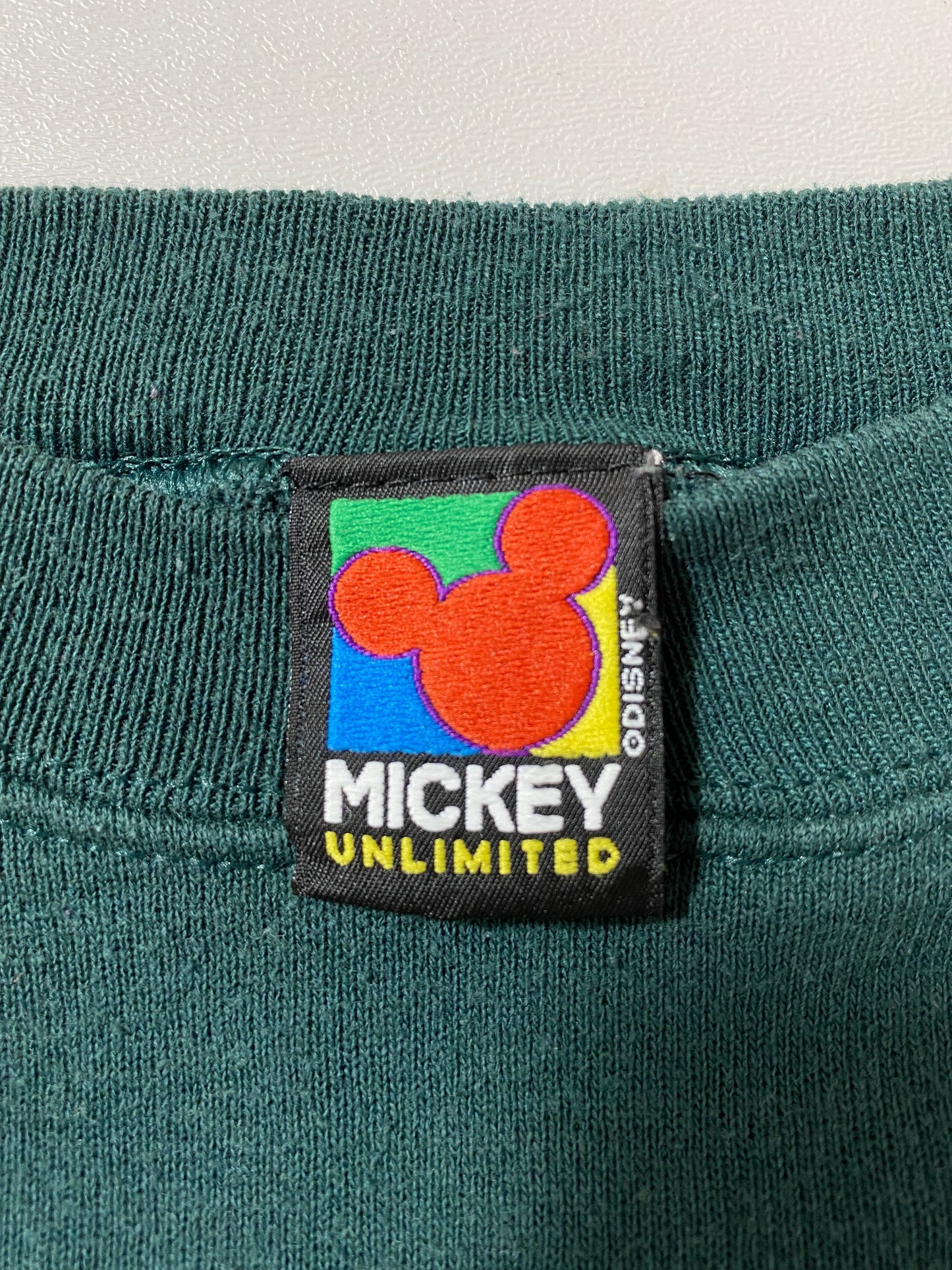 90’s DISNEY MICKEY Size Approx.L Vintage Sweat-Shirts / E1989S