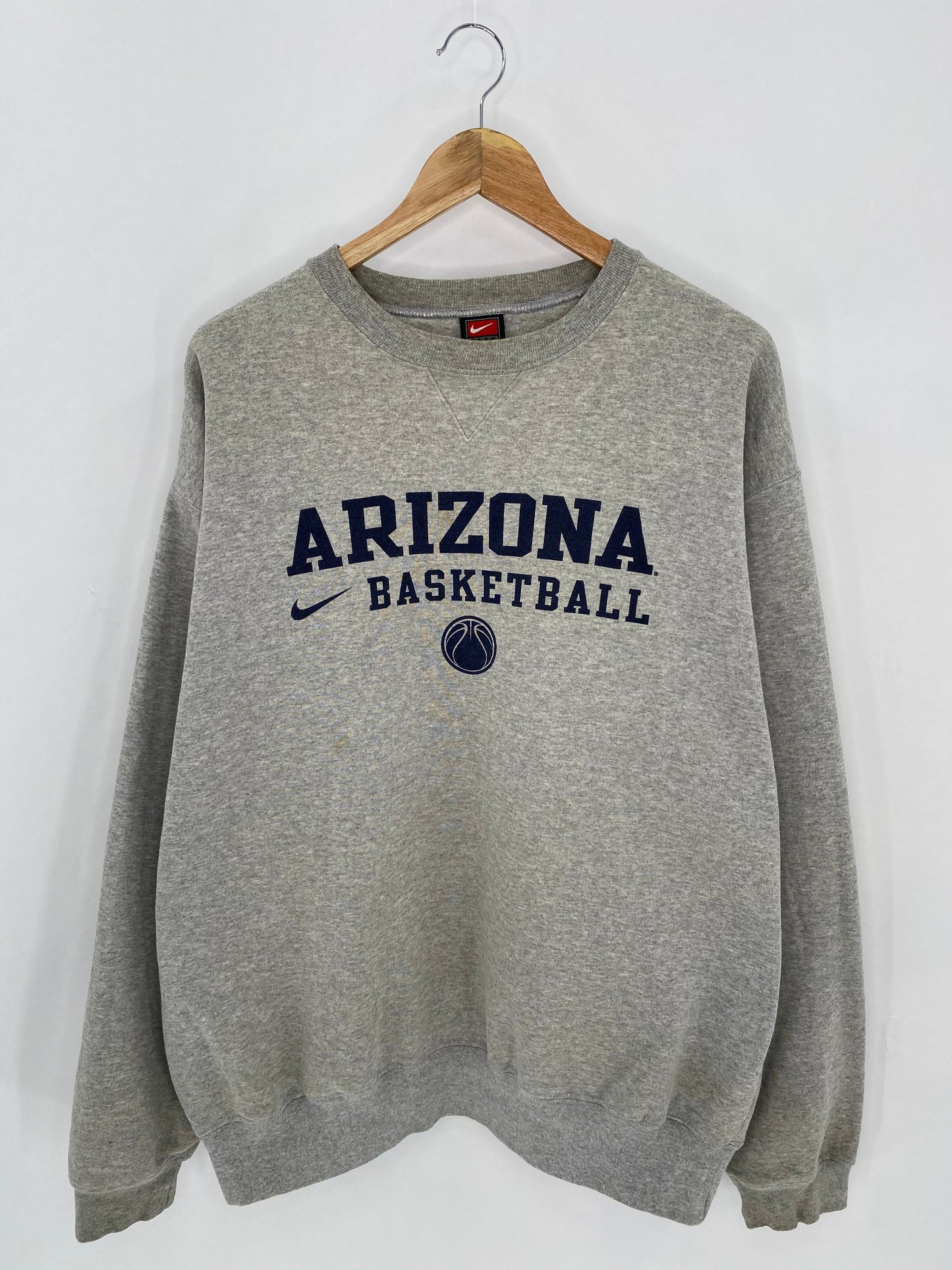 90’s NIKE ARIZONA BASKETBALL Size XL Vintage College Sweat-Shirt / K7312