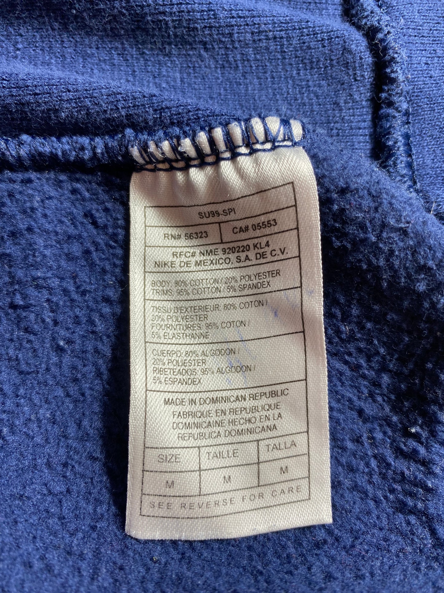 90's NIKE MICHIGAN CREW Size M Vintage Sweat-Shirt / K3512