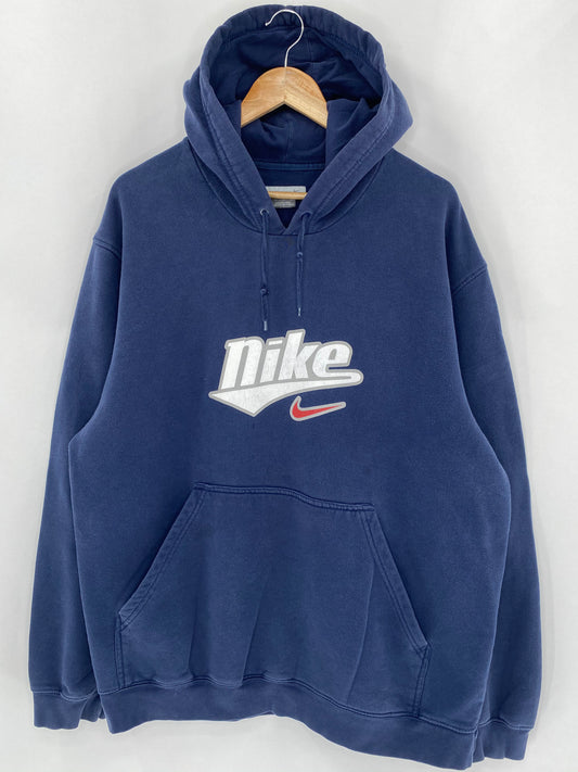 00’ NIKE Size XL Vintage Hoodie Sweat-Shirt / 5685