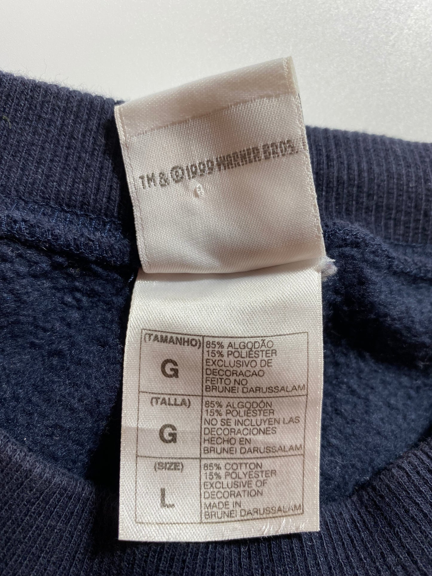 1999 LOONEY TUNES Size L Vintage Sweat-Shirt/ K680