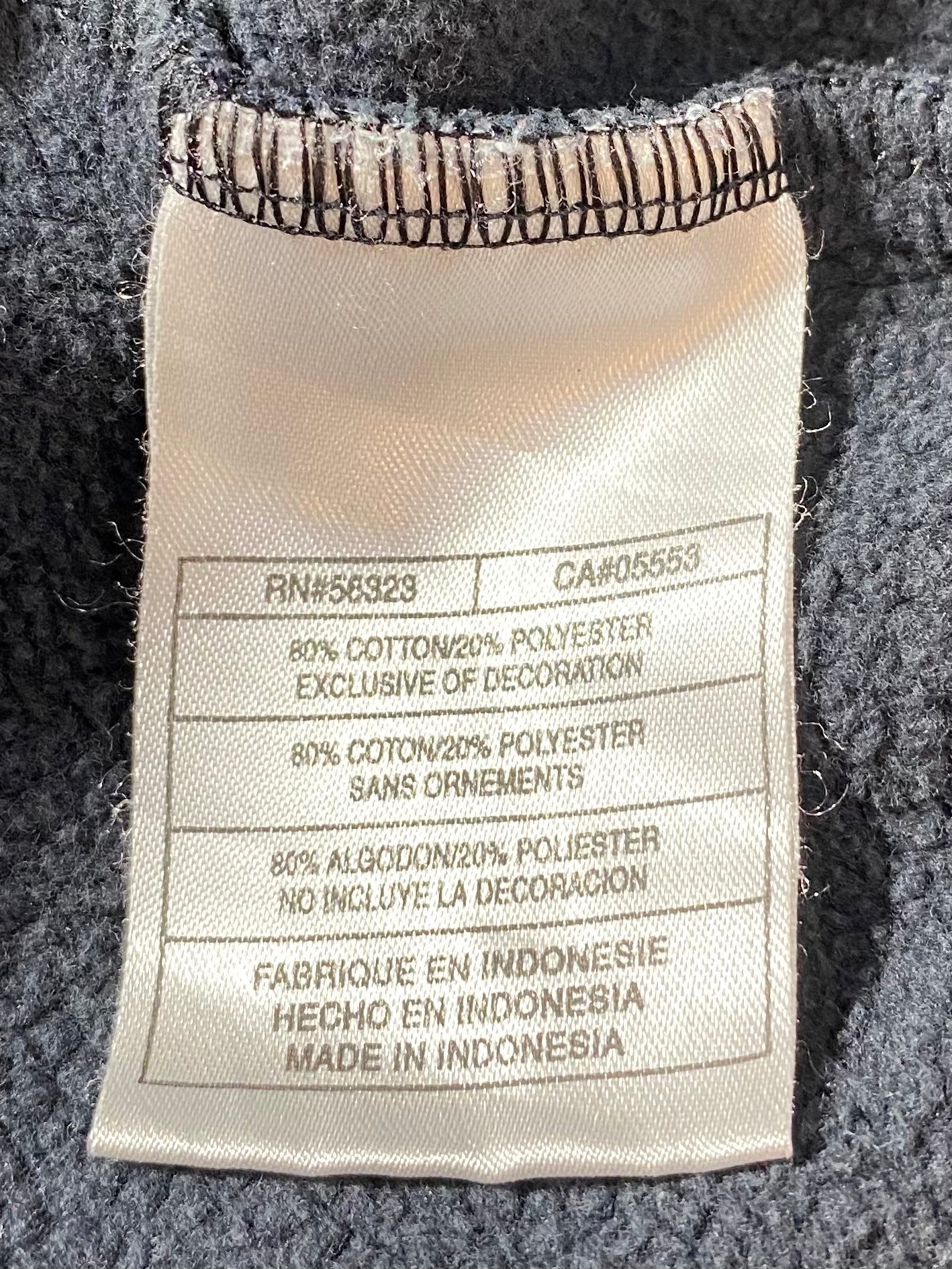 00’ NIKE MINI SWOOSH Size L Vintage Sweat-shirt / E453