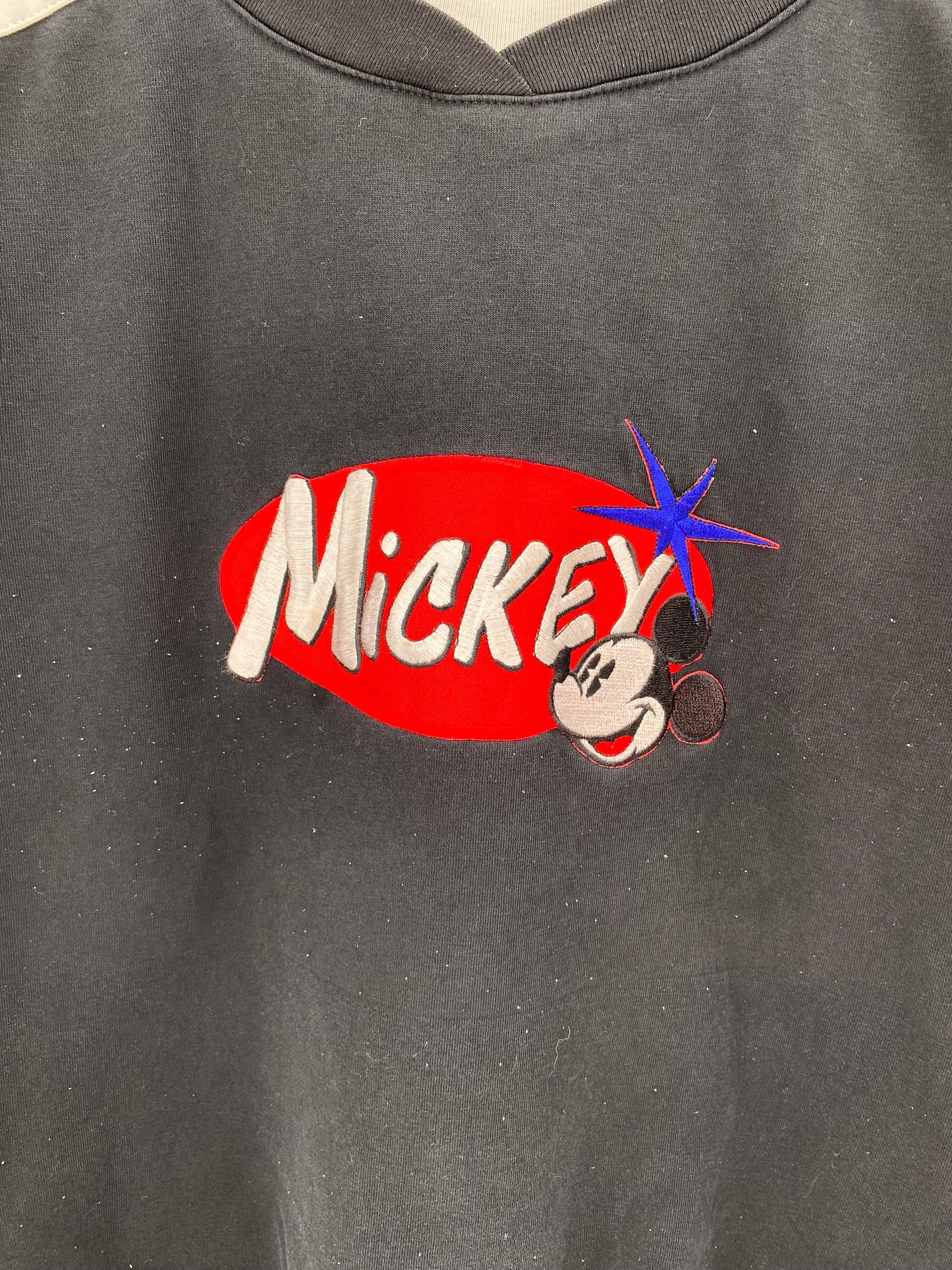 90’s DISNEY MICKEY Made in USA Size L Vintage Sweat-shirt / k1828