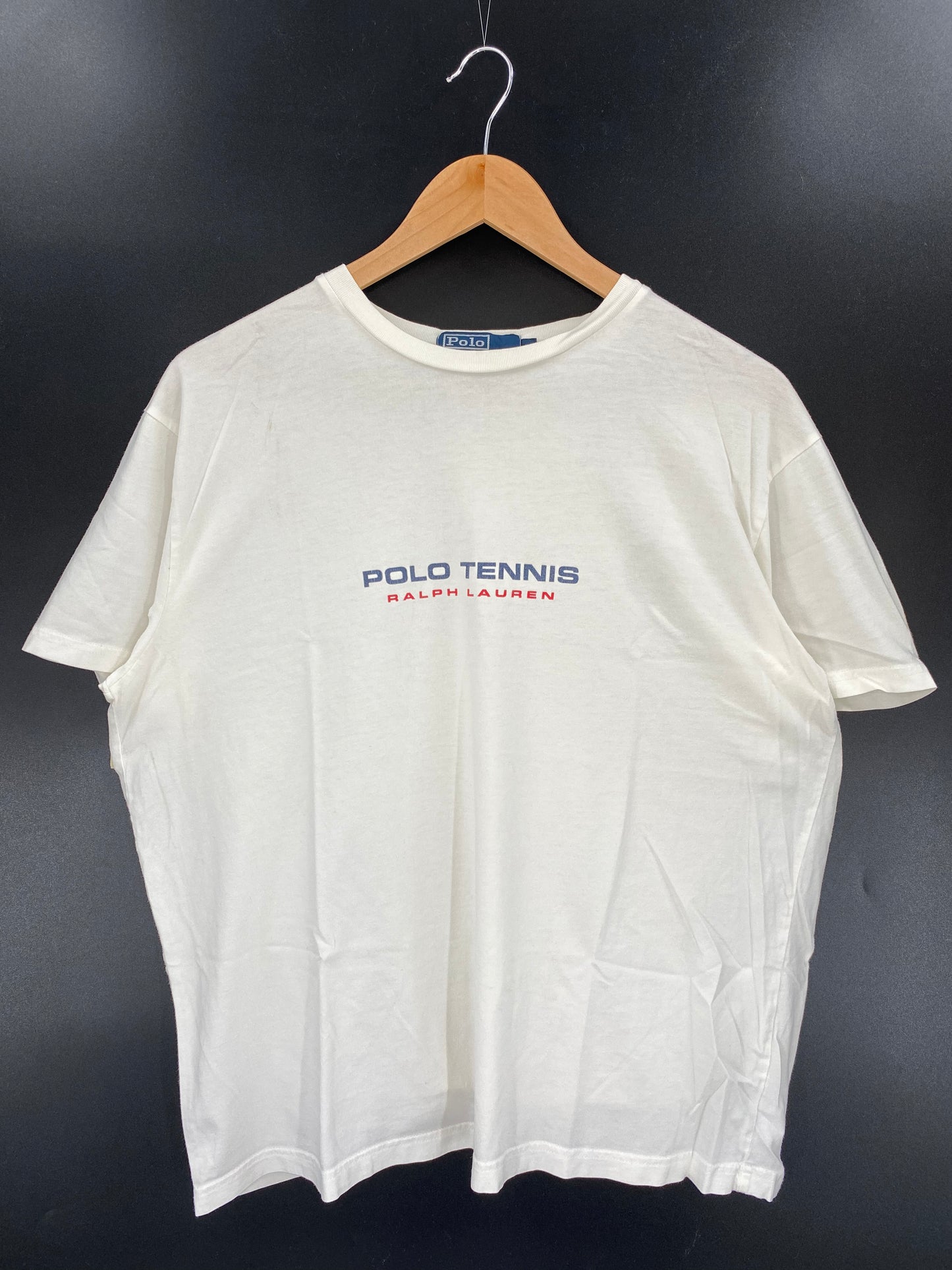 90’s POLO TENNIS RALPH LAUREN Size M Vintage T-Shirt / K3074