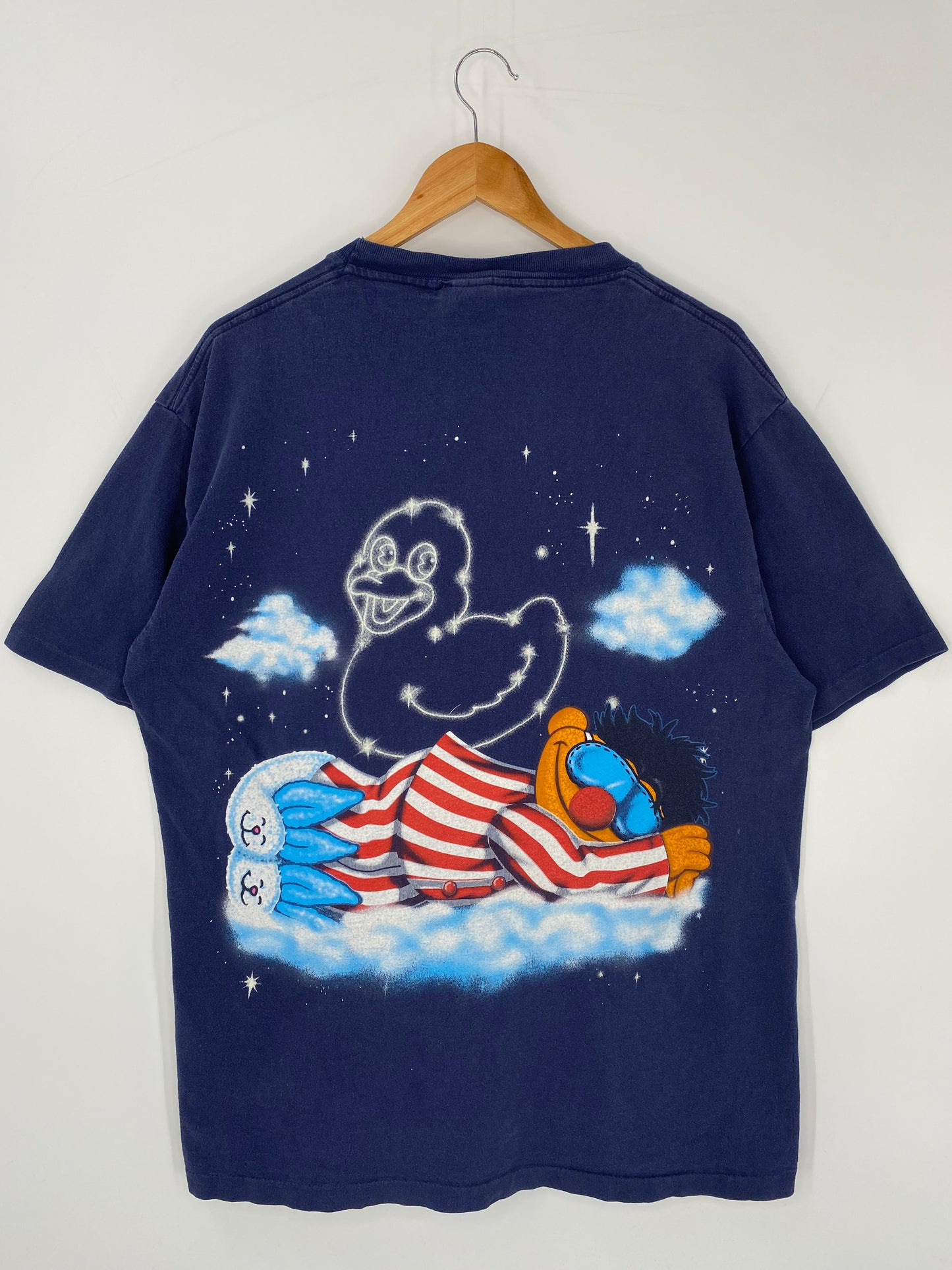 90’s SESAMI STREET ZOE Made in USA Size XL Vintage T-Shirt / 9363