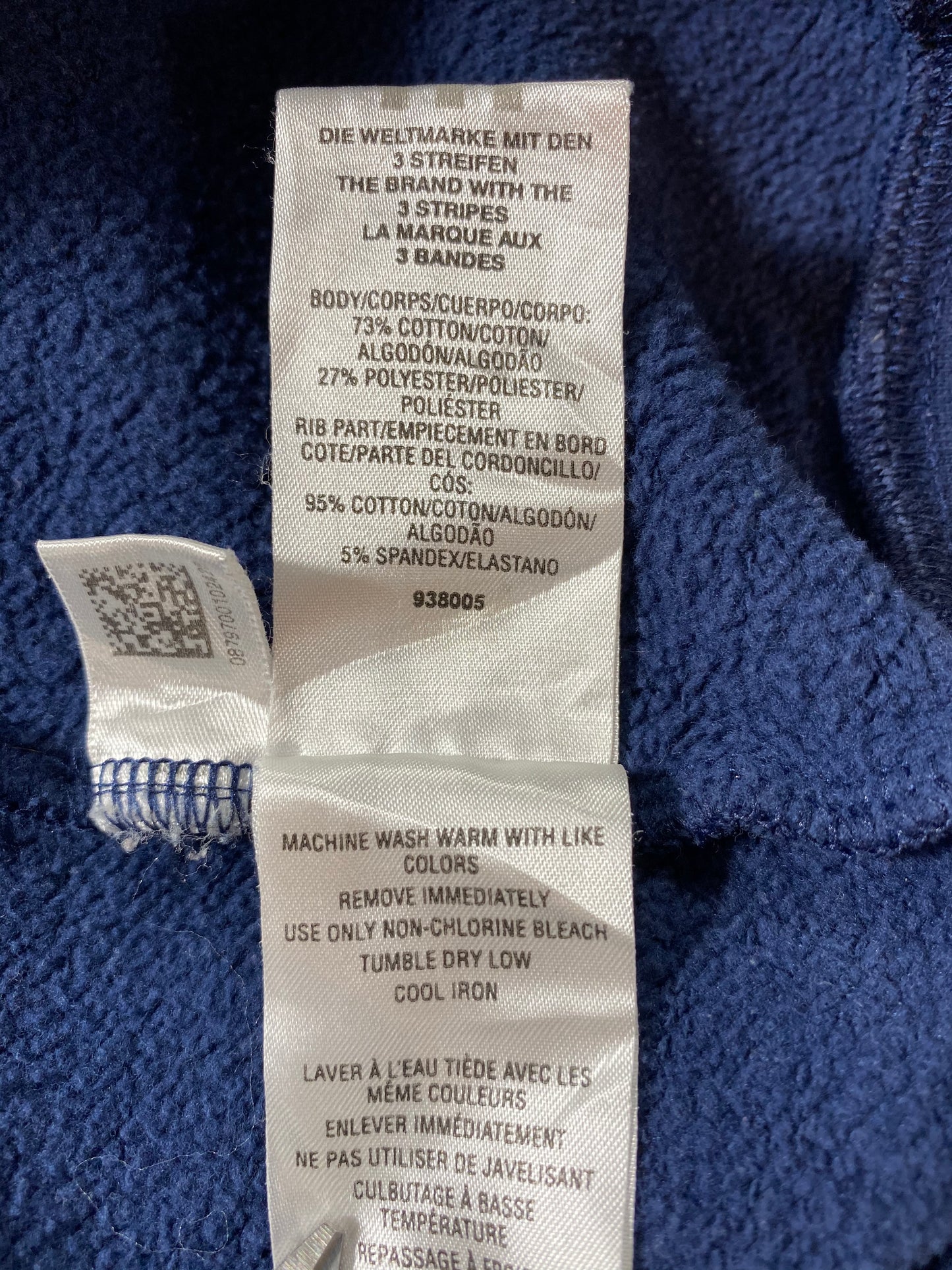 00' ADIDAS Size M Vintage Hoodie Sweat-shirt / 6533