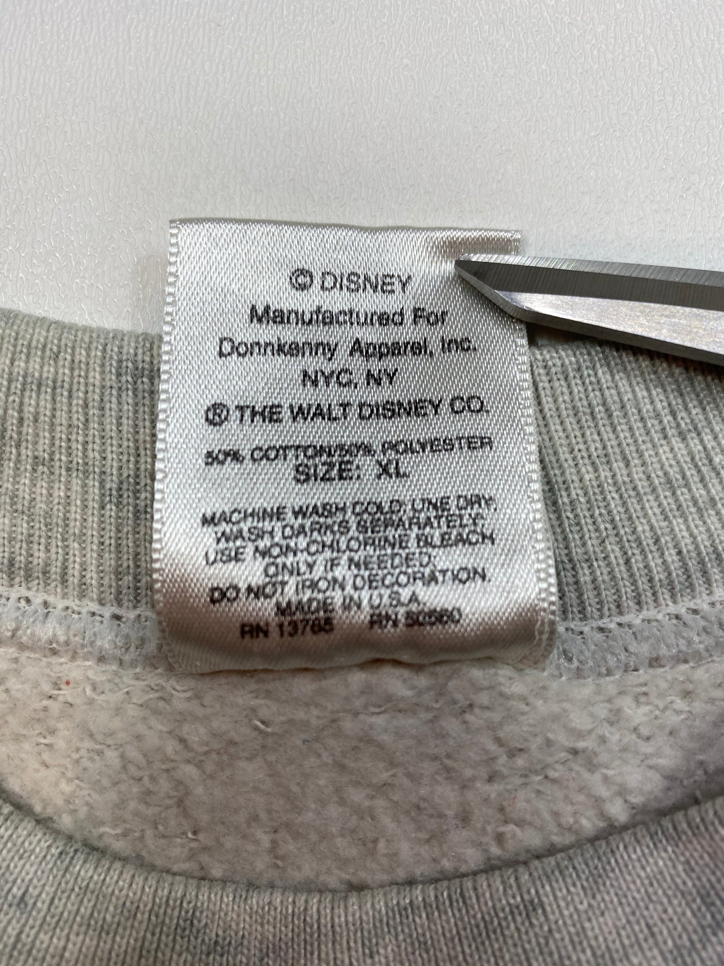 90’s Disney Mickey Size XL Vintage Sweat-Shirt / 5454