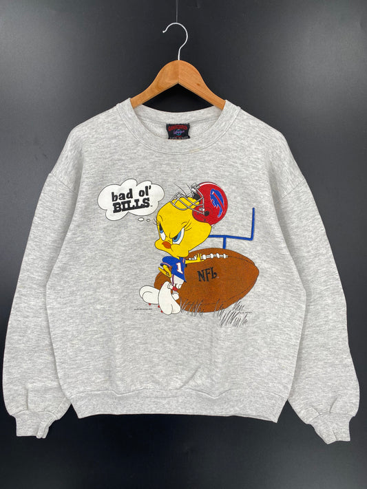 1993 WARNER BROS TWEETY Size L Vintage Sweat-shirt / K2203