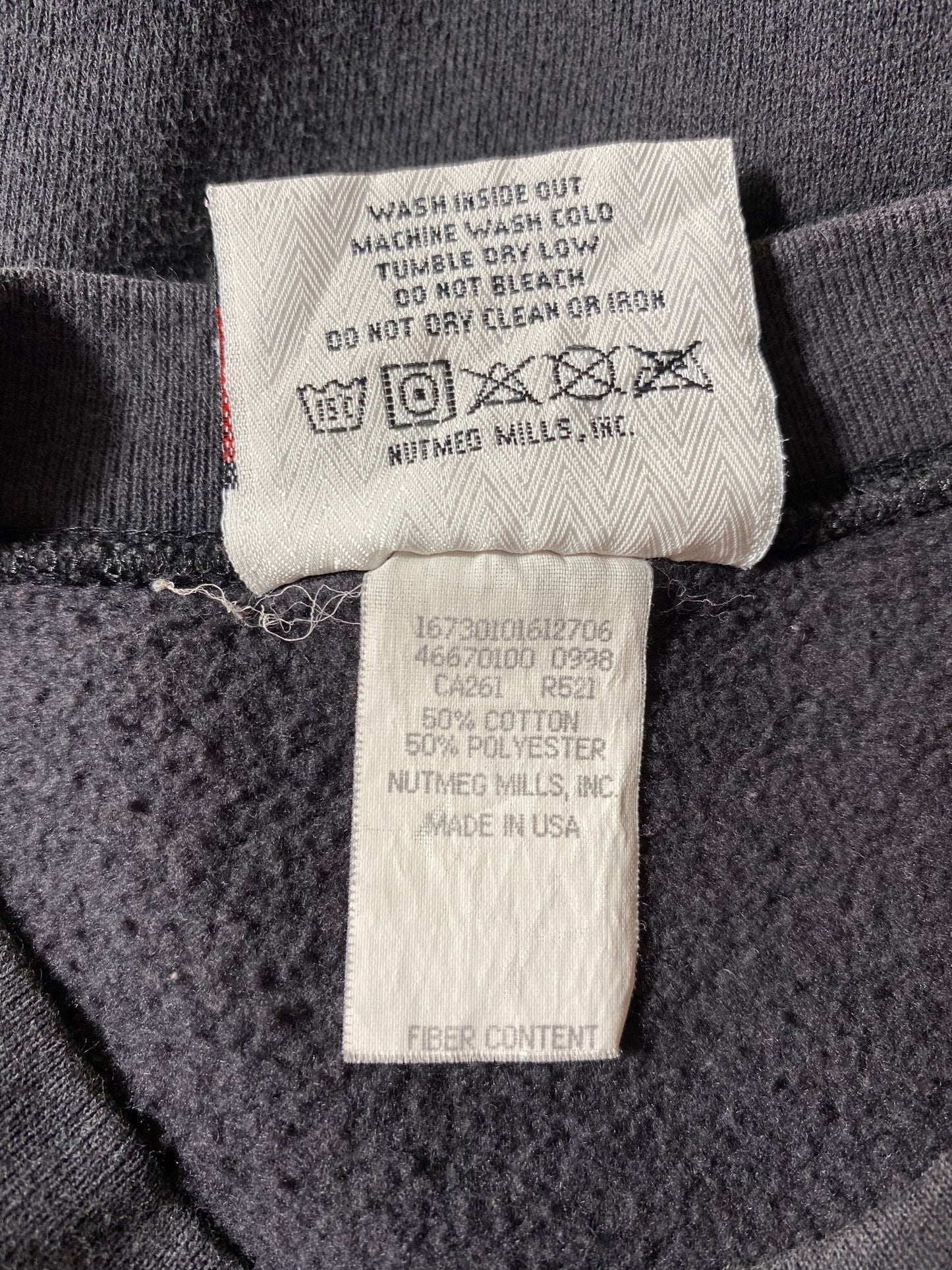 90’s TEAM LABONTE Made in USA Size XL Racing Sweat-shirt / K3013