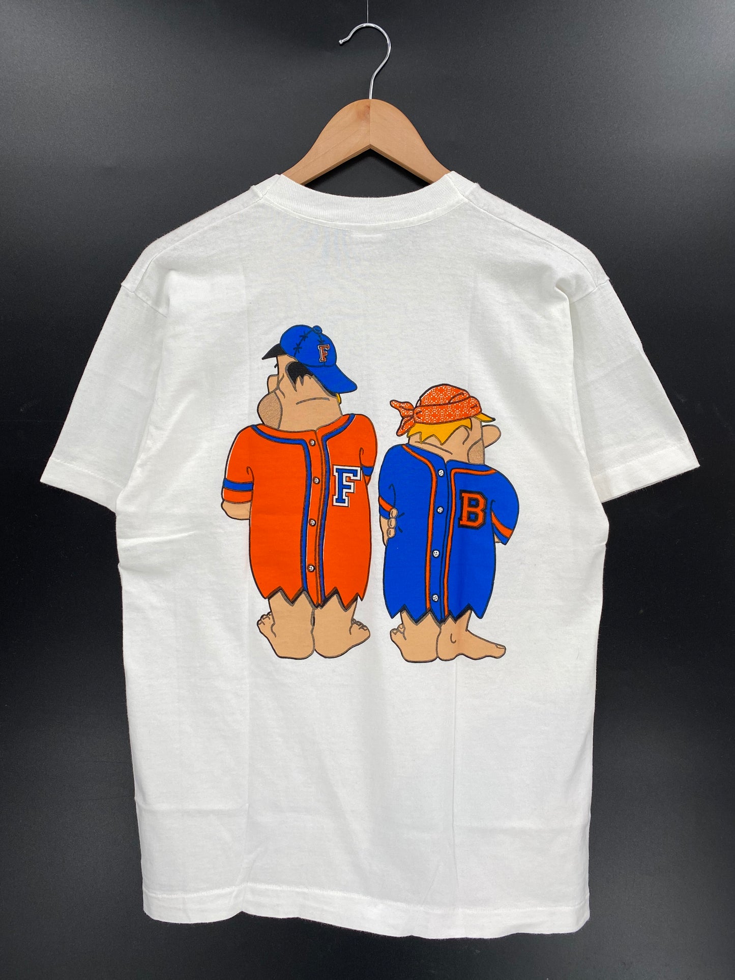 90’s THE FLINSTONES Made in USA Size M Vintage T-shirt / K4073