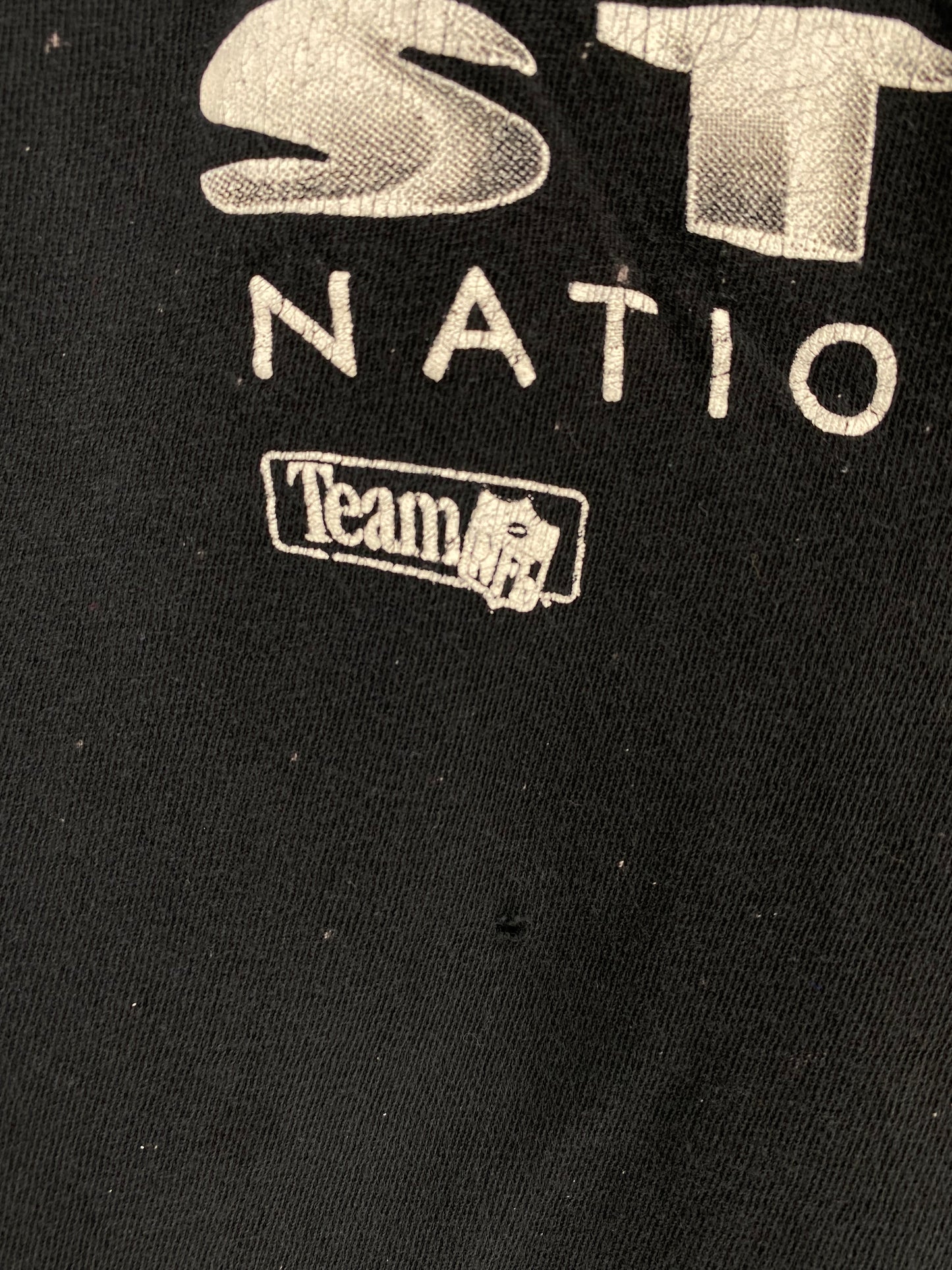 1993 PITTSBURGH STEELERS (No tag Approx. Size L) Vintage NFL T-shirt / K829