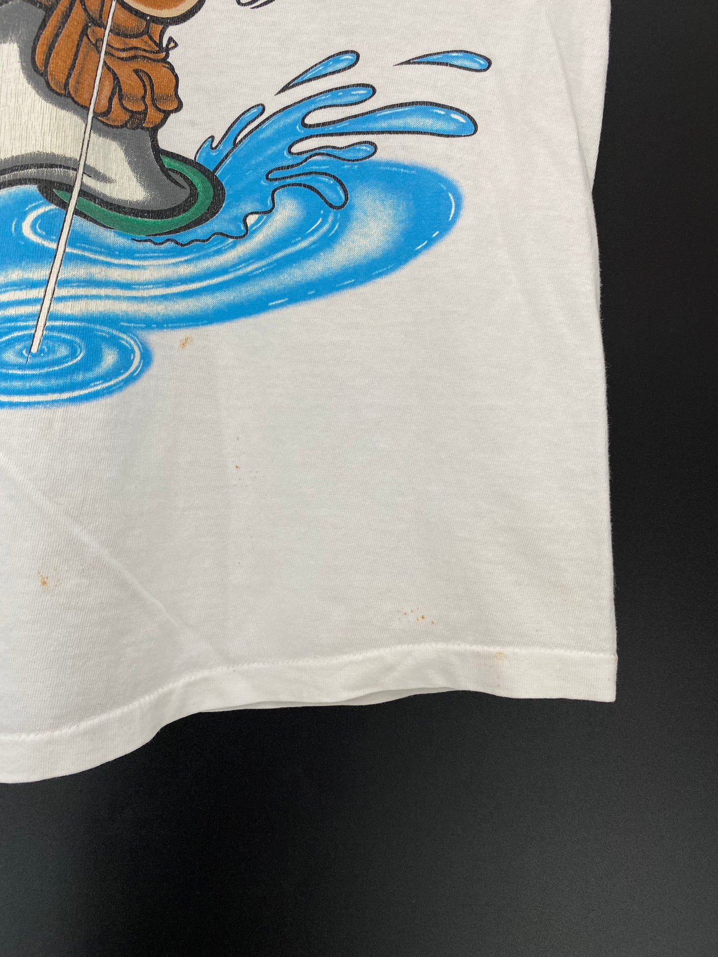 1995 LOONEY TUNES TAZ Made in USA Size L Vintage T-Shirt / 9443