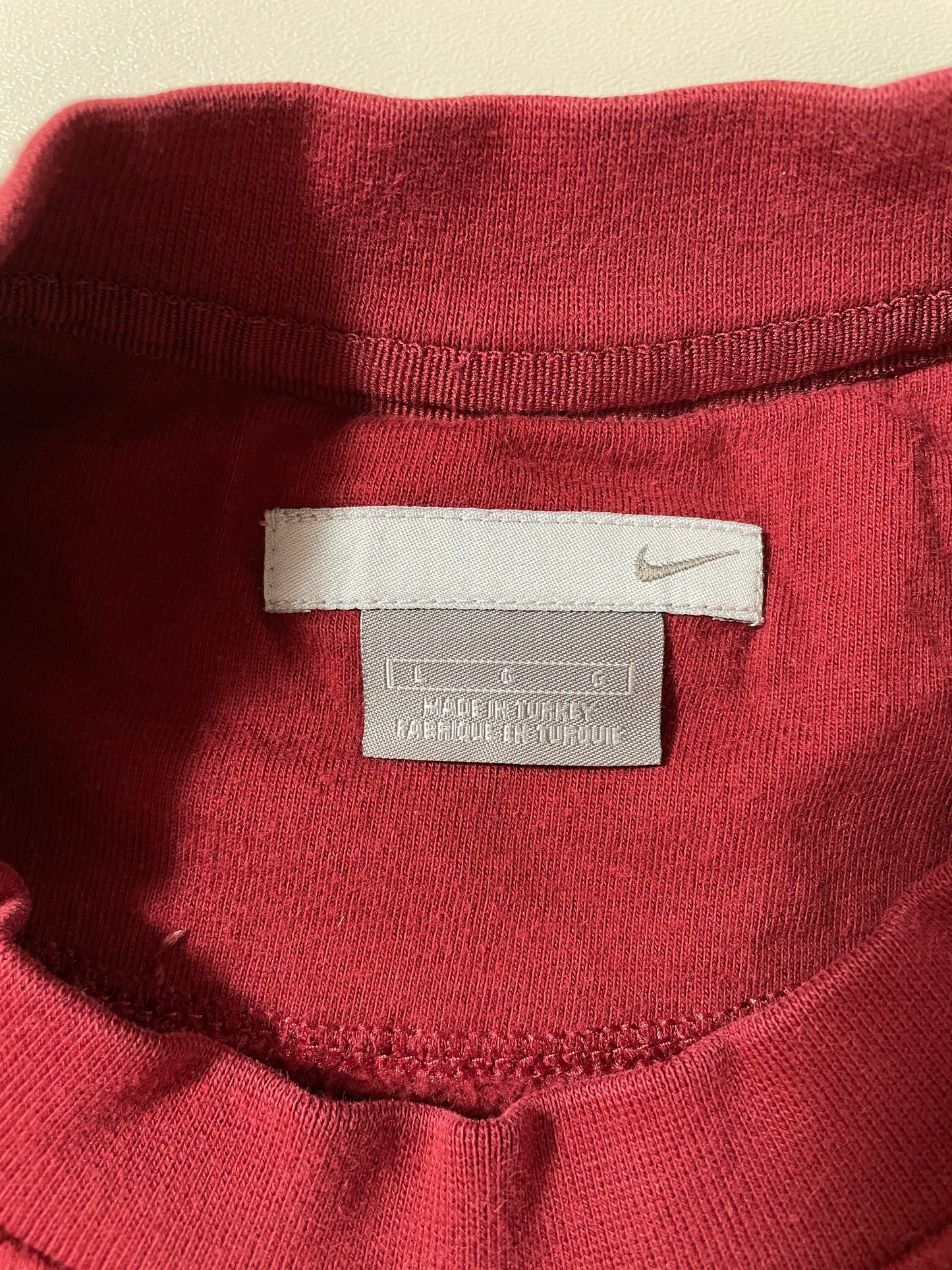 00’ NIKE MINI SWOOSH Size L Vintage Sweat-shirt / K508