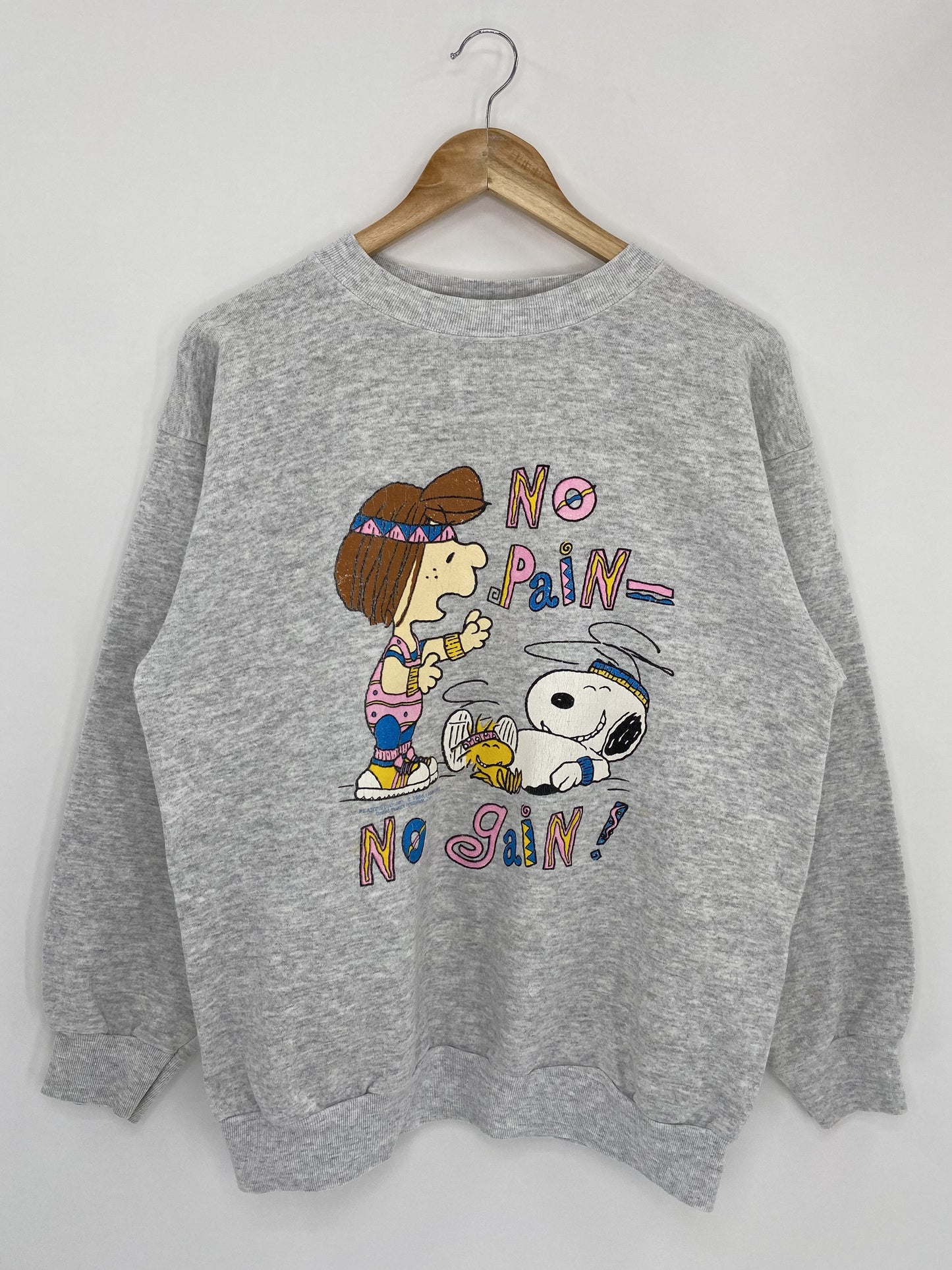 90’s SNOOPY Made in USA Size XL Vintage Sweat-Shirt / E329