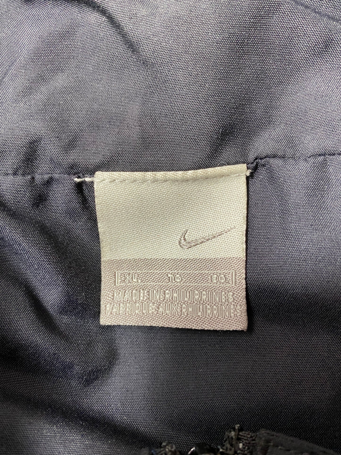 00’ NIKE Size XL Vintage Zip-up Nylon Jacket/ k3327