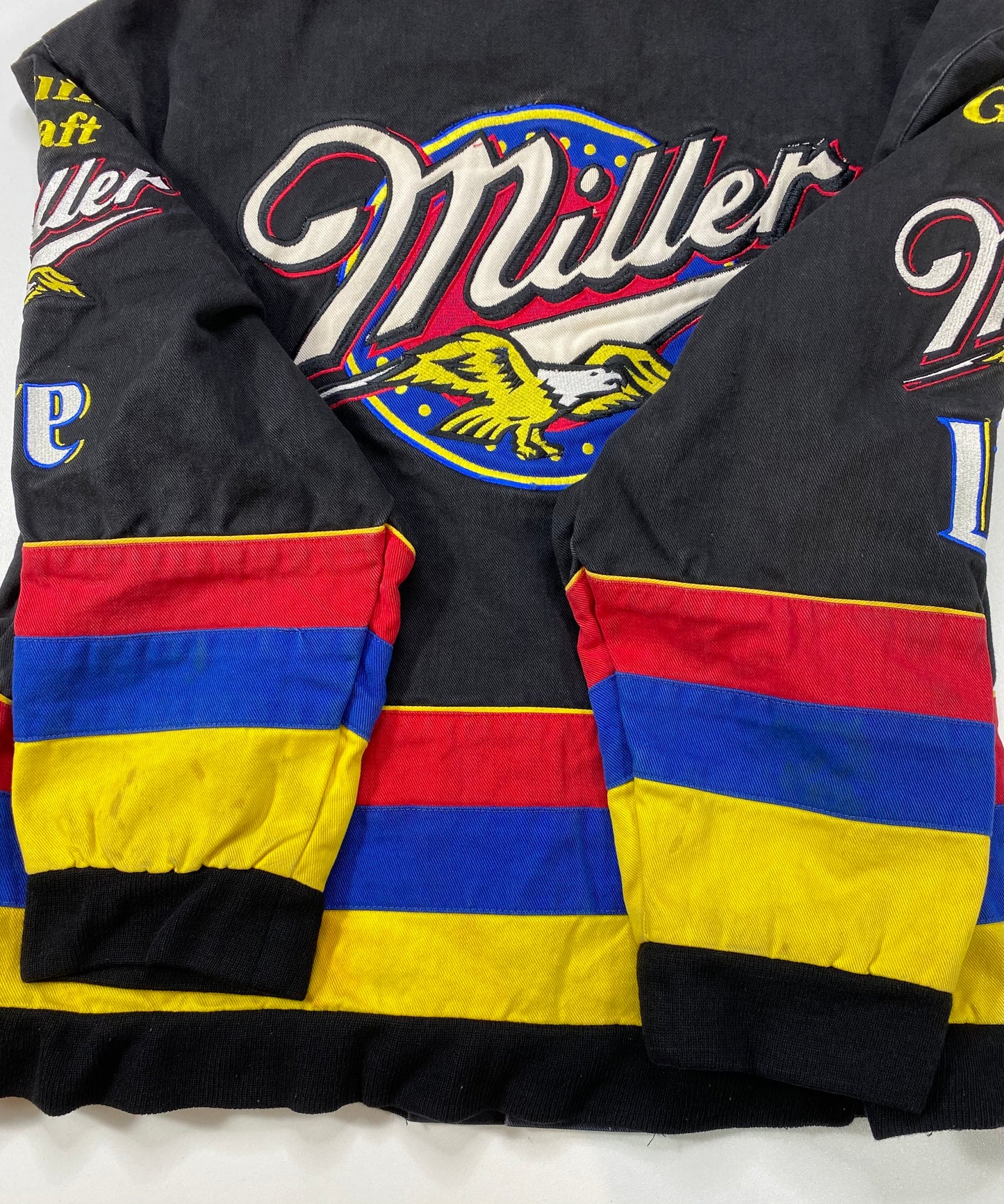 MILLER Made in USA Size XL Vintage Racing Jacket / 6177