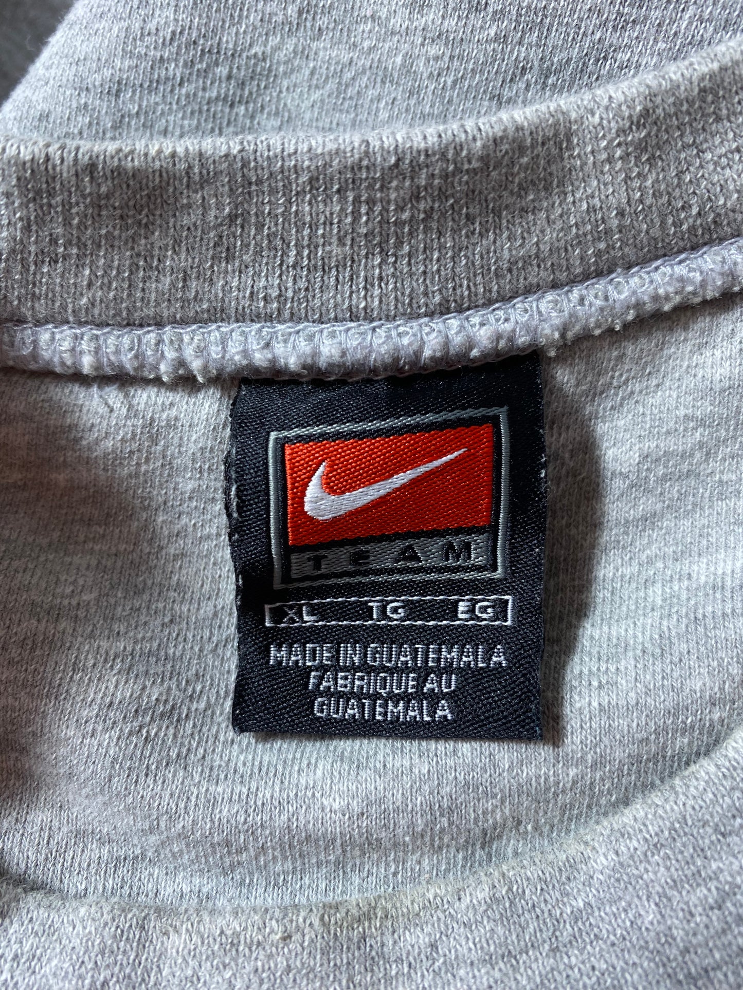 00' NIKE REDSOX Size XL Vintage MLB Sweat-Shirt / K3788