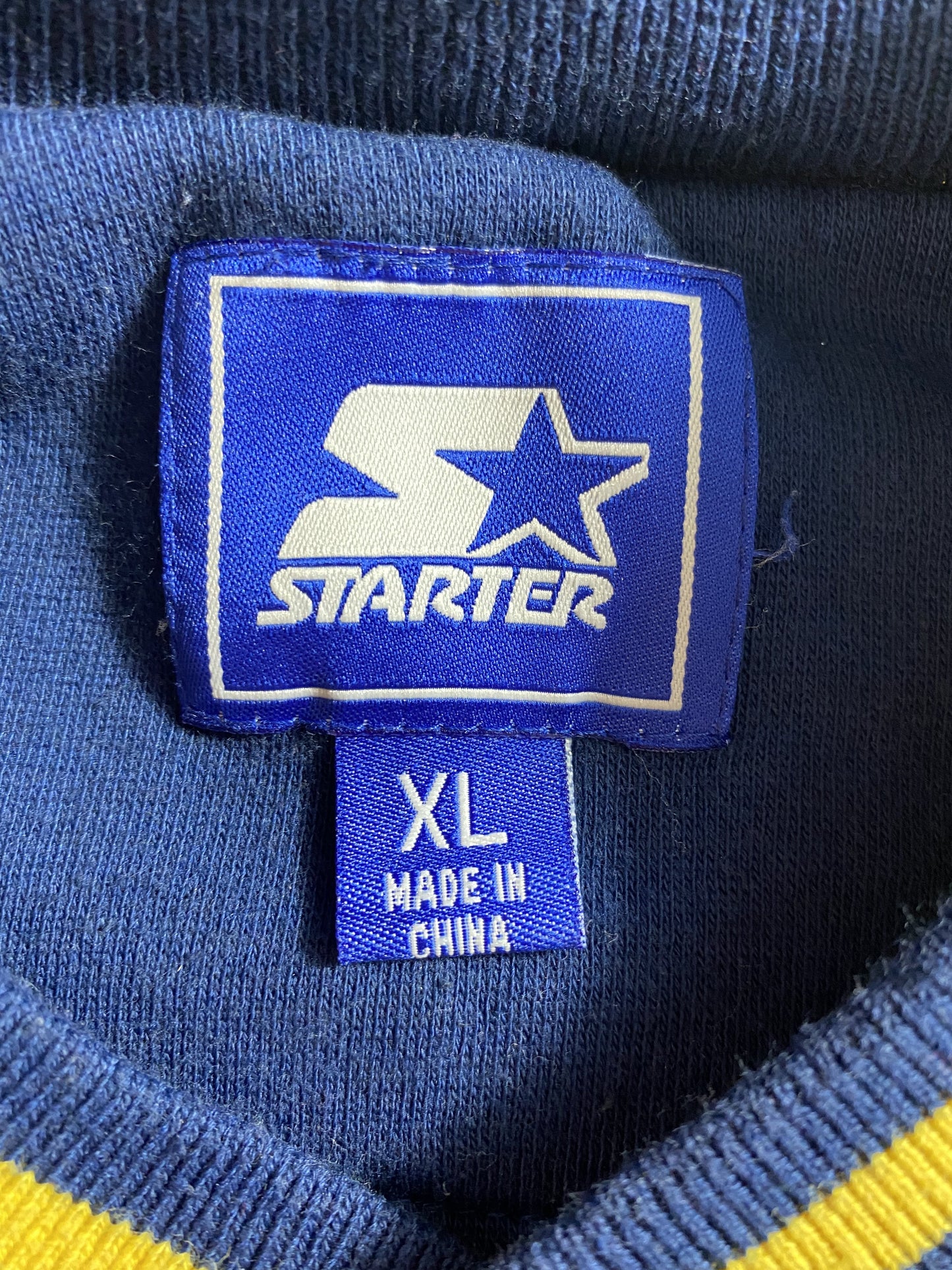 90’s STARTER MICHIGAN WOLVERINES Size L Vintage College Sweat-shirt / K6558