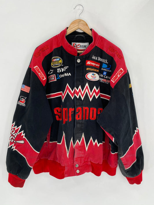 Vintage HBO SOPRANOS NASCAR Size XXXL Racing Jacket / 5473