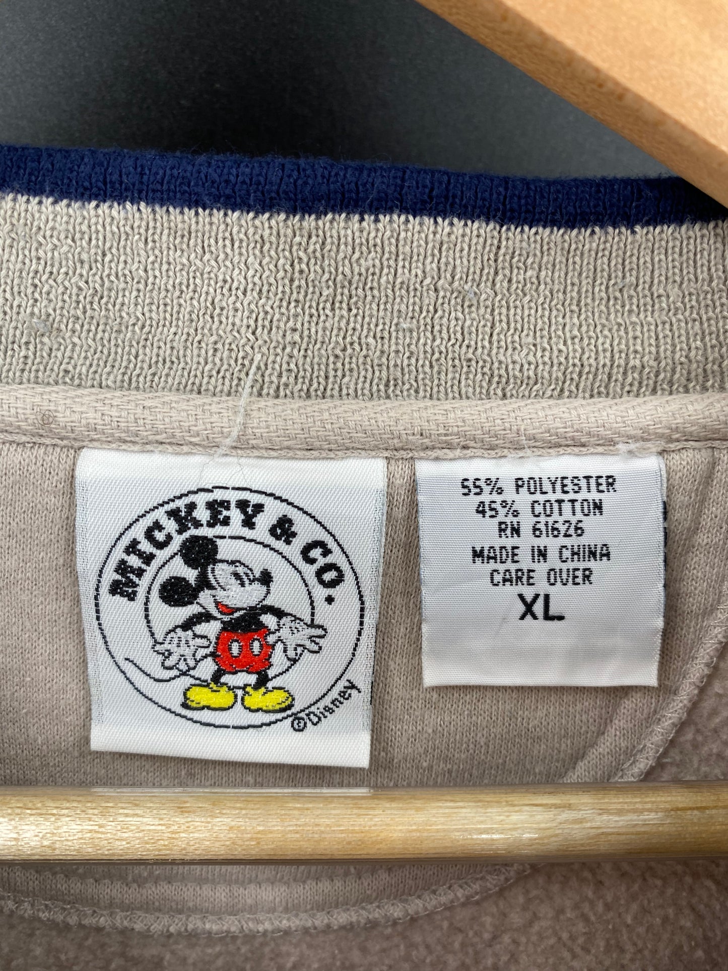 90’s DISNEY MICKEY Size XL Vintage Sweat-shirt / K3193