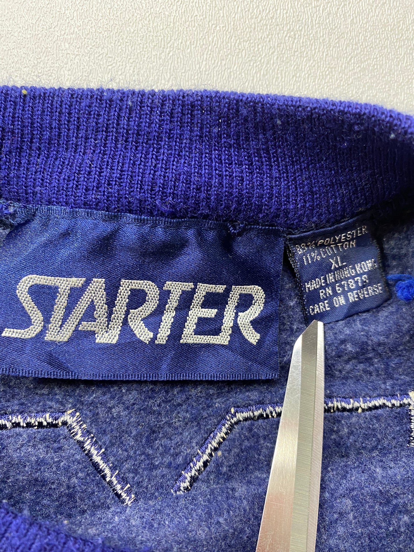 90’s STARTER MICHIGAN WOLVERINES Size XL Vintage NFL Sweat-Shirt  / 6446