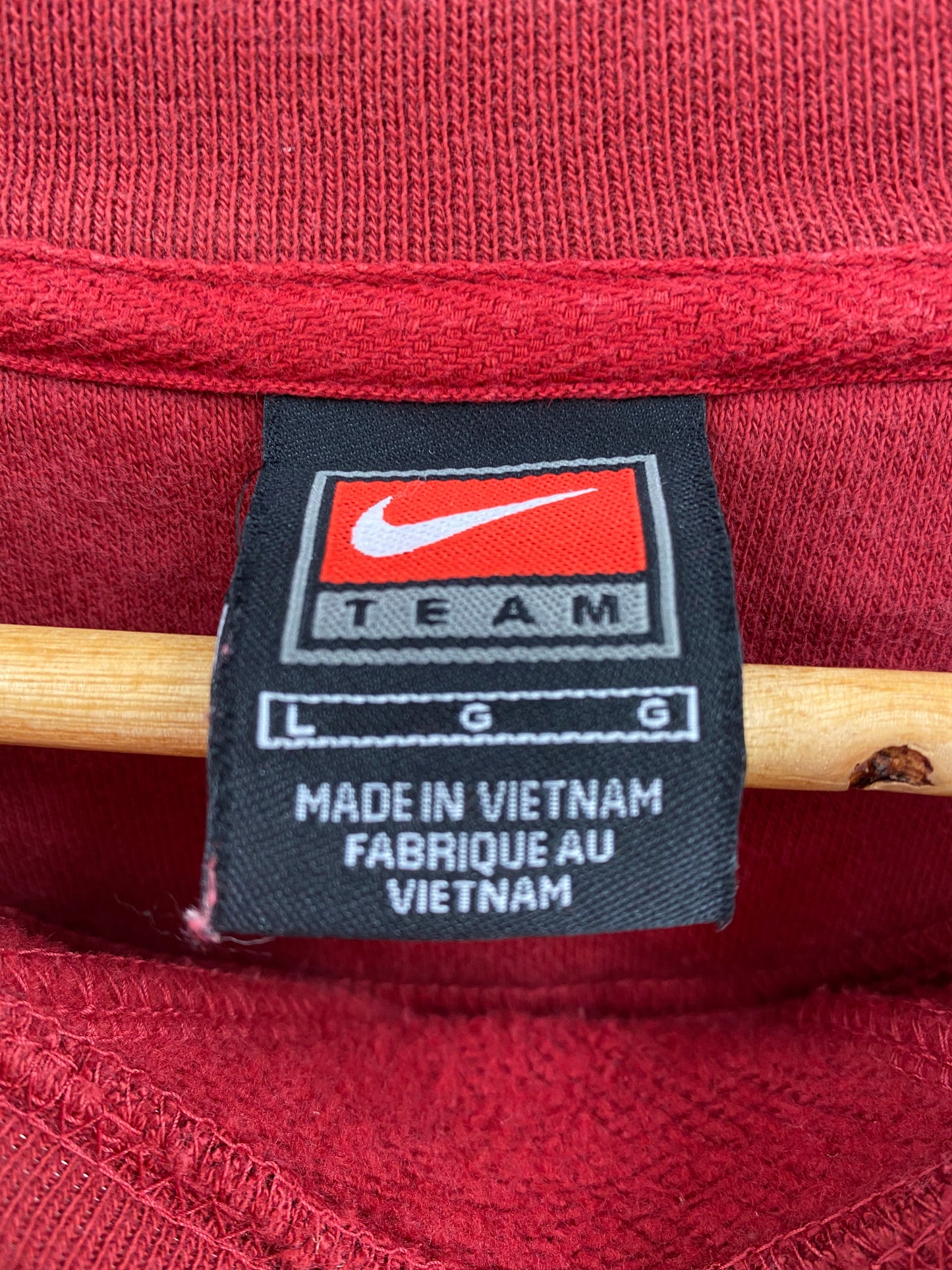 90’s NIKE HOOSIERS Size L Vintage Sweat-shirt / 7527