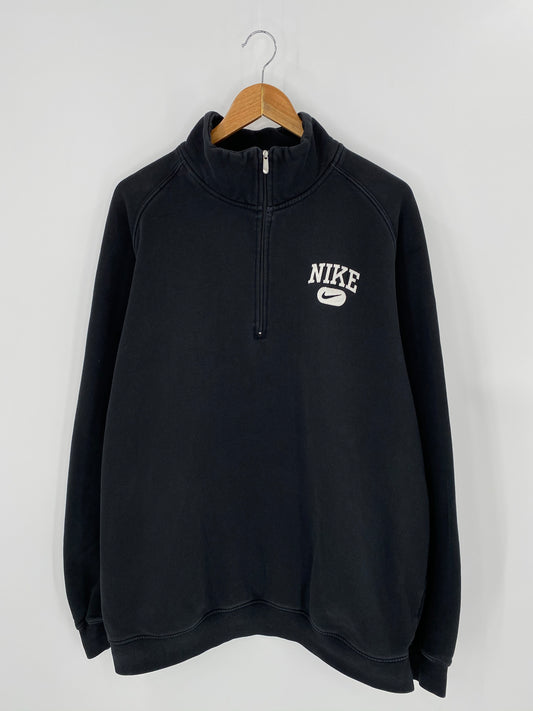 00’ NIKE Size XL Vintage Half-zip Sweat-Shirt / 7338