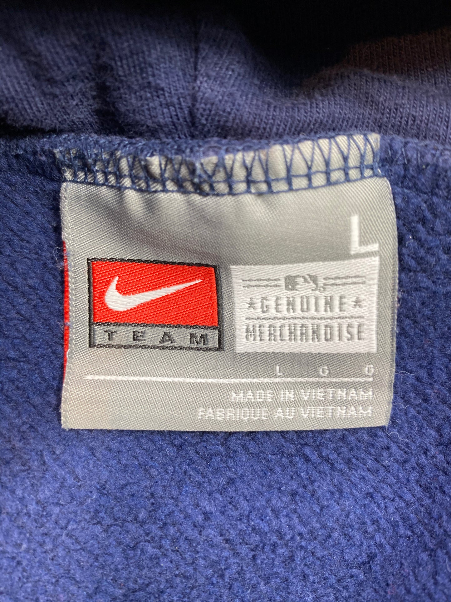 00’ NIKE x MLB RED SOX Size L Vintage Hoodie Sweat-Shirt / 5360