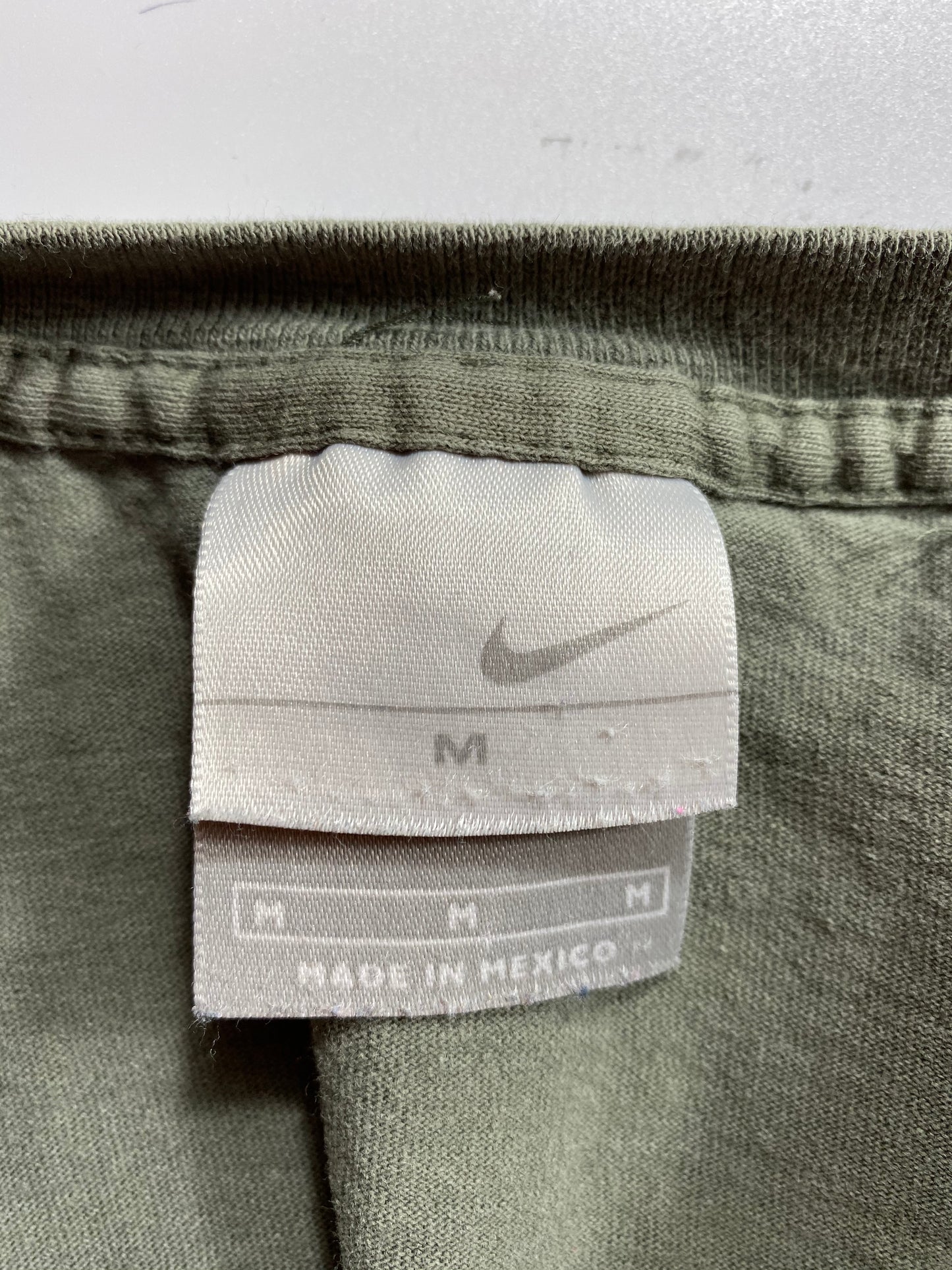 90’s NIKE Center Swoosh Size M Vintage Long Sleeve T-shirt / 7315