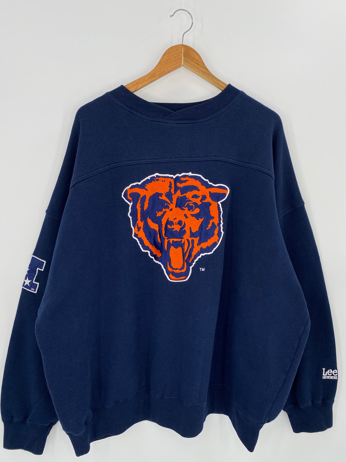 00’ CHICAGO BEARS Size XXL Vintage NFL Sweat-shirt / 8635