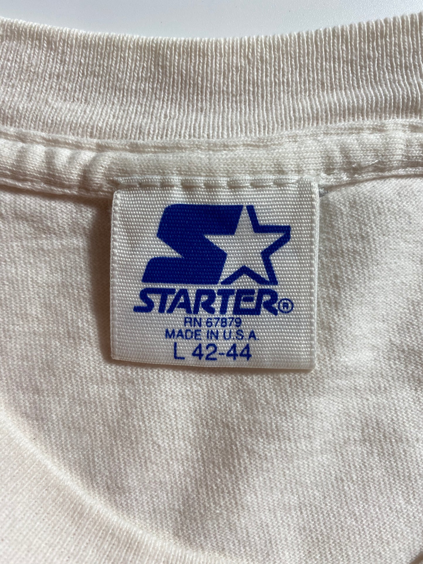 1994 STARTER SAN FRANCISCO CHAMPIONS Made in USA Size L Vintage NFL T-shirt / 8302