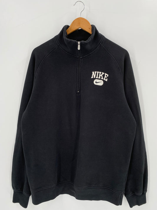 00’ NIKE Size L Vintage Half-zip Sweat-shirt / 9283
