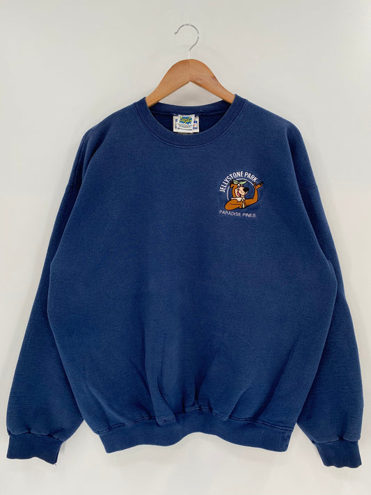 90’s YOGI BEAR Size L Vintage Sweat-Shirt / A709