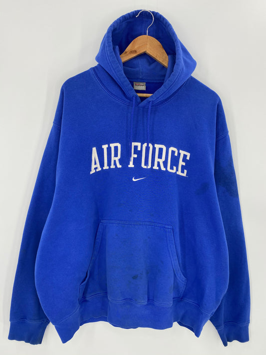 00’ NIKE AIR FORCE Size XL Vintage Sweat-shirt   / 8446