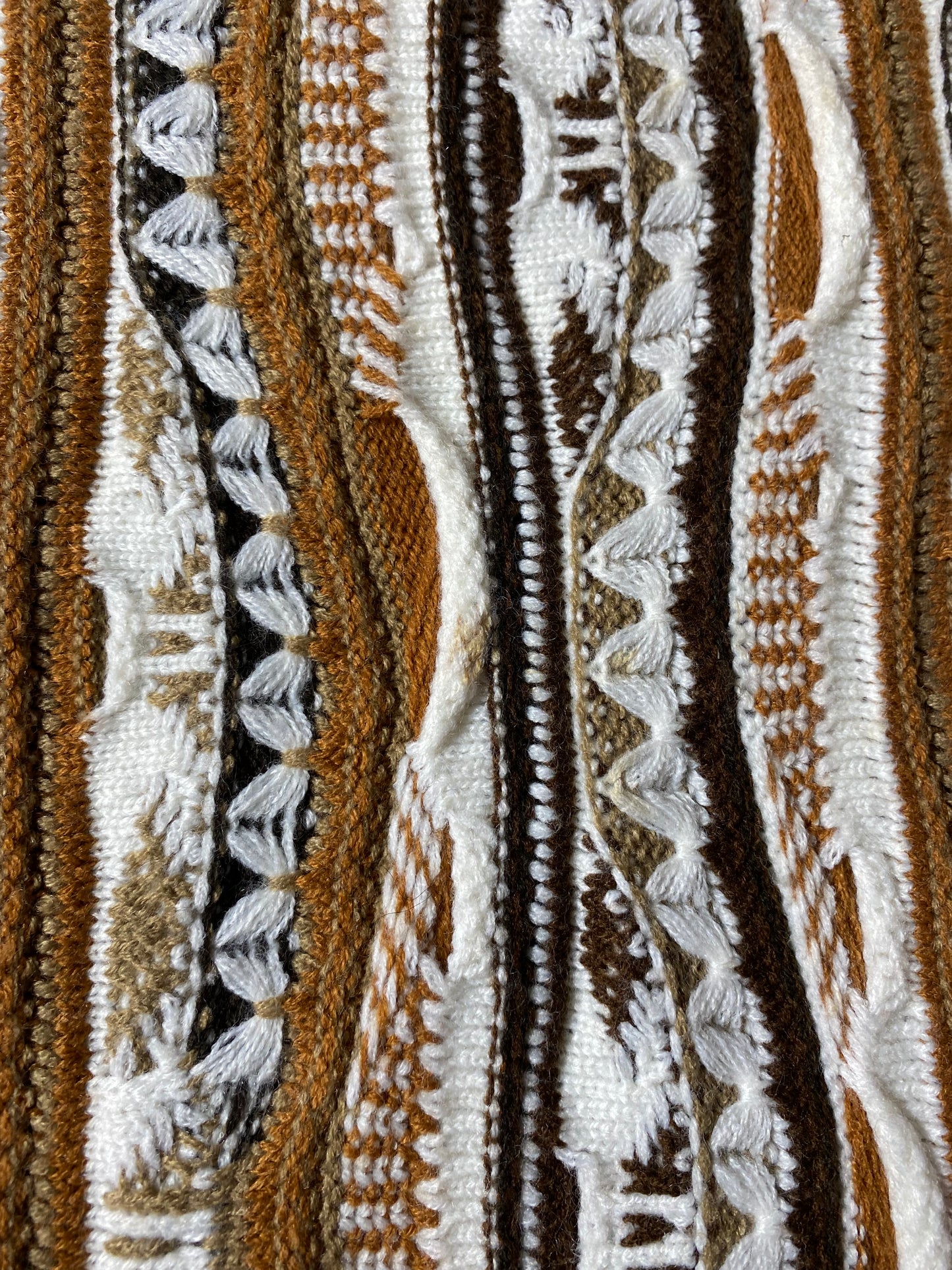 Vintage 3D COOGI- Style Size XXXL Knit Sweater / K3683