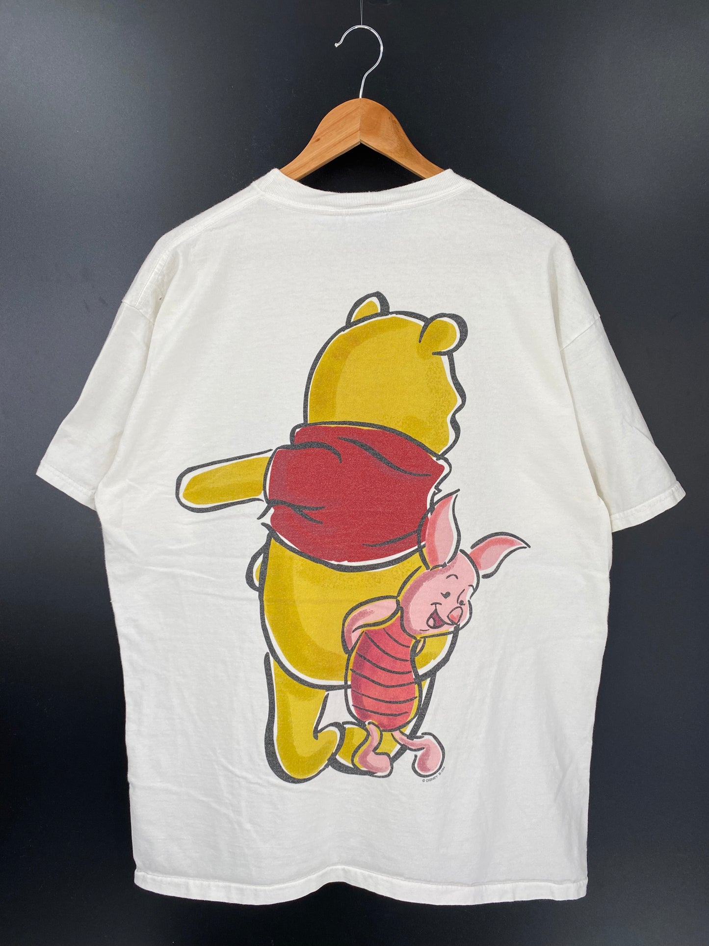 00’ DISNEY WINNIE THE POOH Size XL Vintage T-Shirt / K2366
