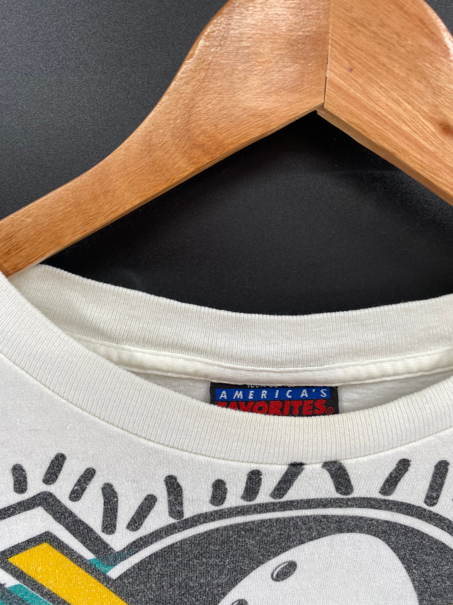 1994' DUCKS OF ANAHEIM Made in USA Size L Vintage T- SHIRT / K1358